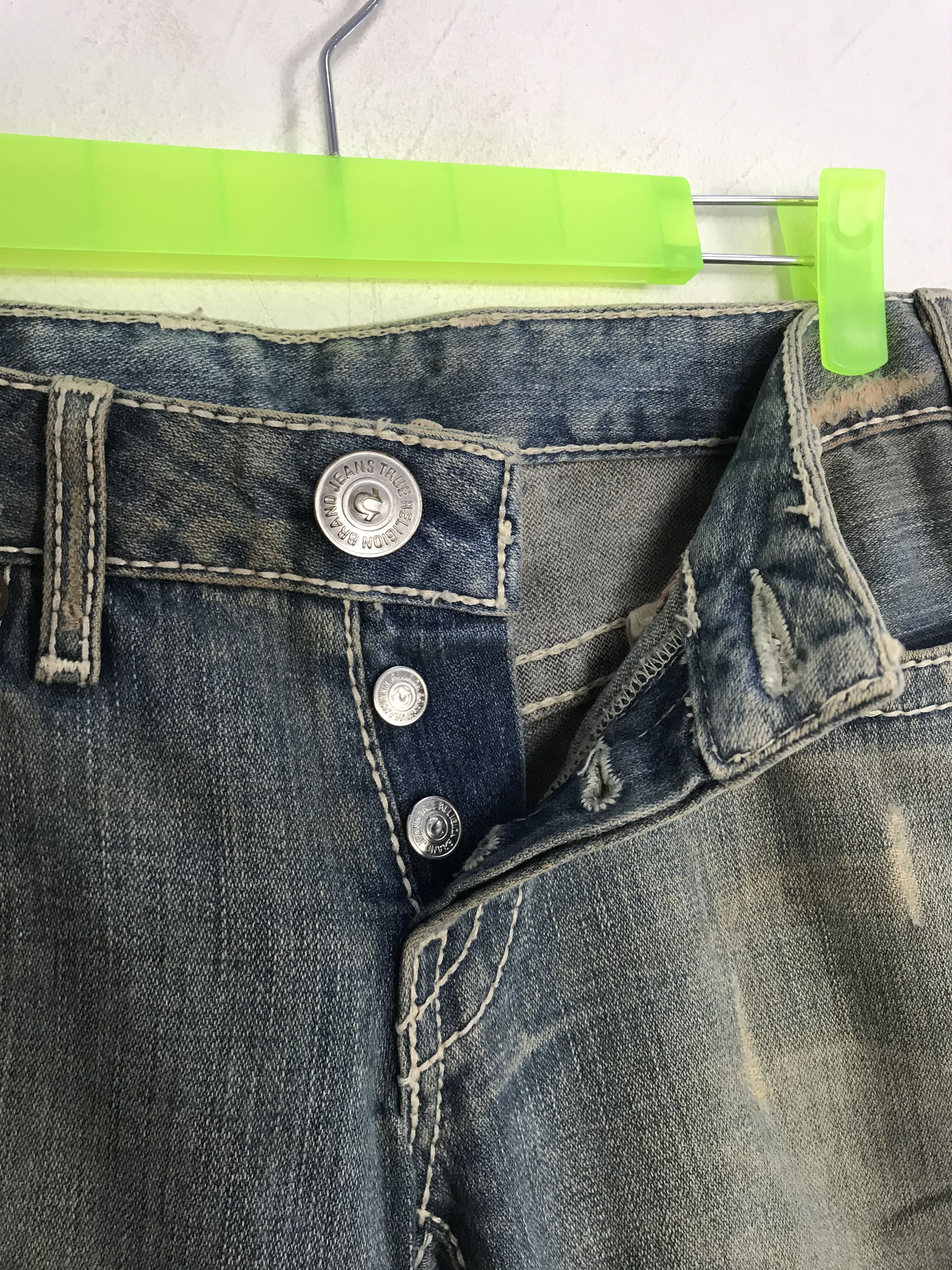 True Religion True Religion Made In USA Joey Button Fly Size 27" / US 4 / IT 40 - 5 Thumbnail