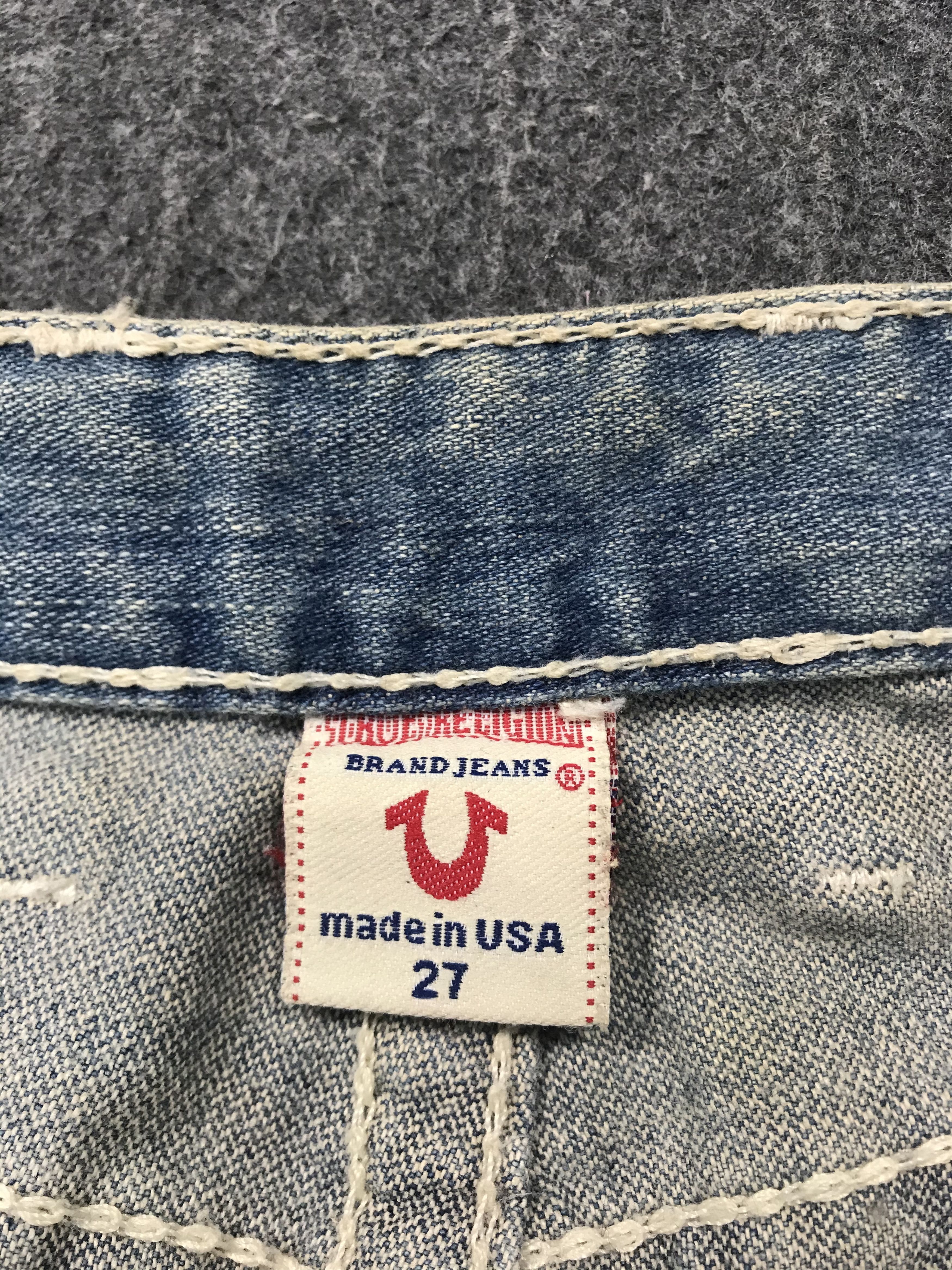 True Religion True Religion Made In USA Joey Button Fly Size 27" / US 4 / IT 40 - 9 Thumbnail