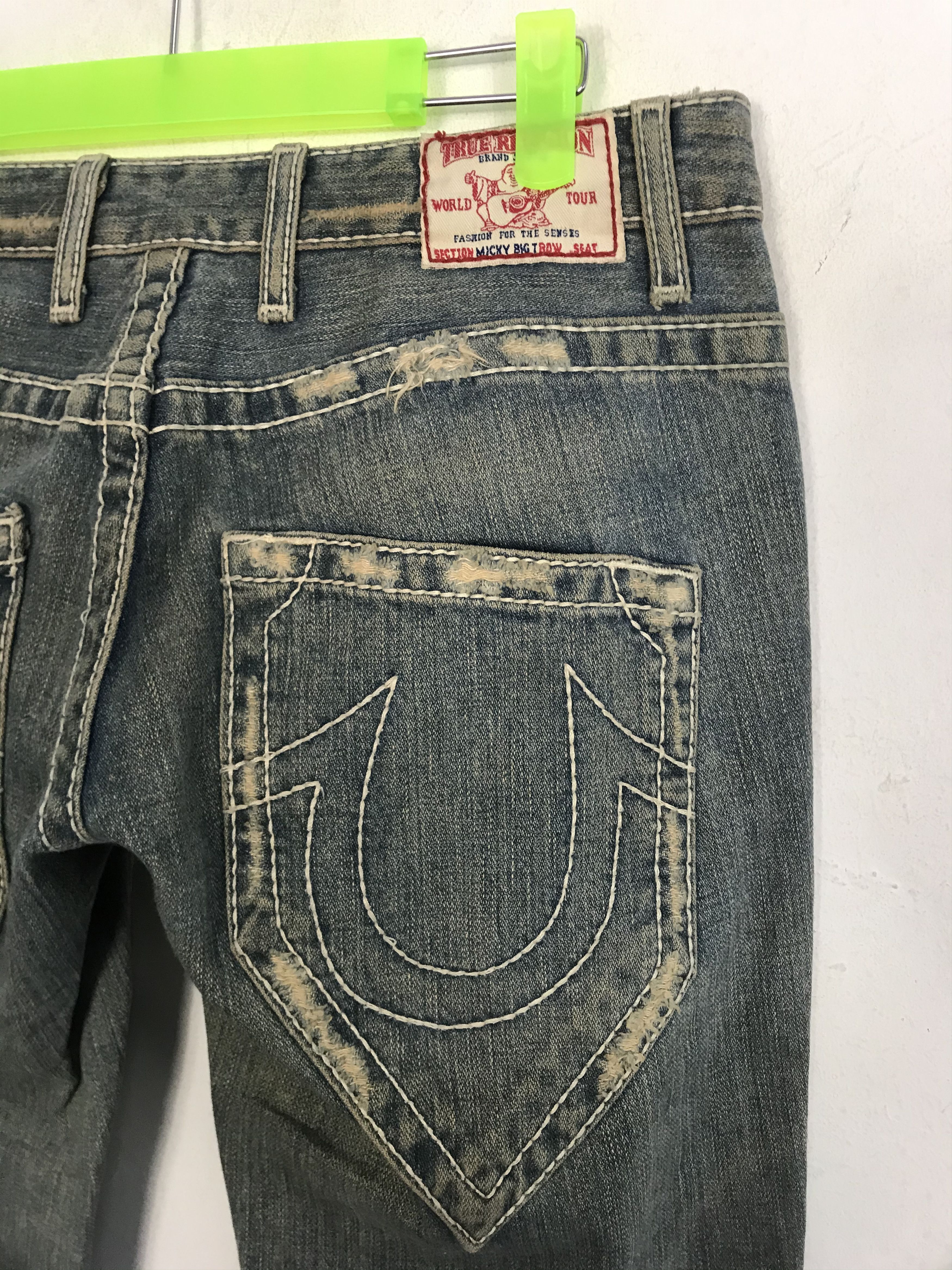 True Religion True Religion Made In USA Joey Button Fly Size 27" / US 4 / IT 40 - 6 Thumbnail