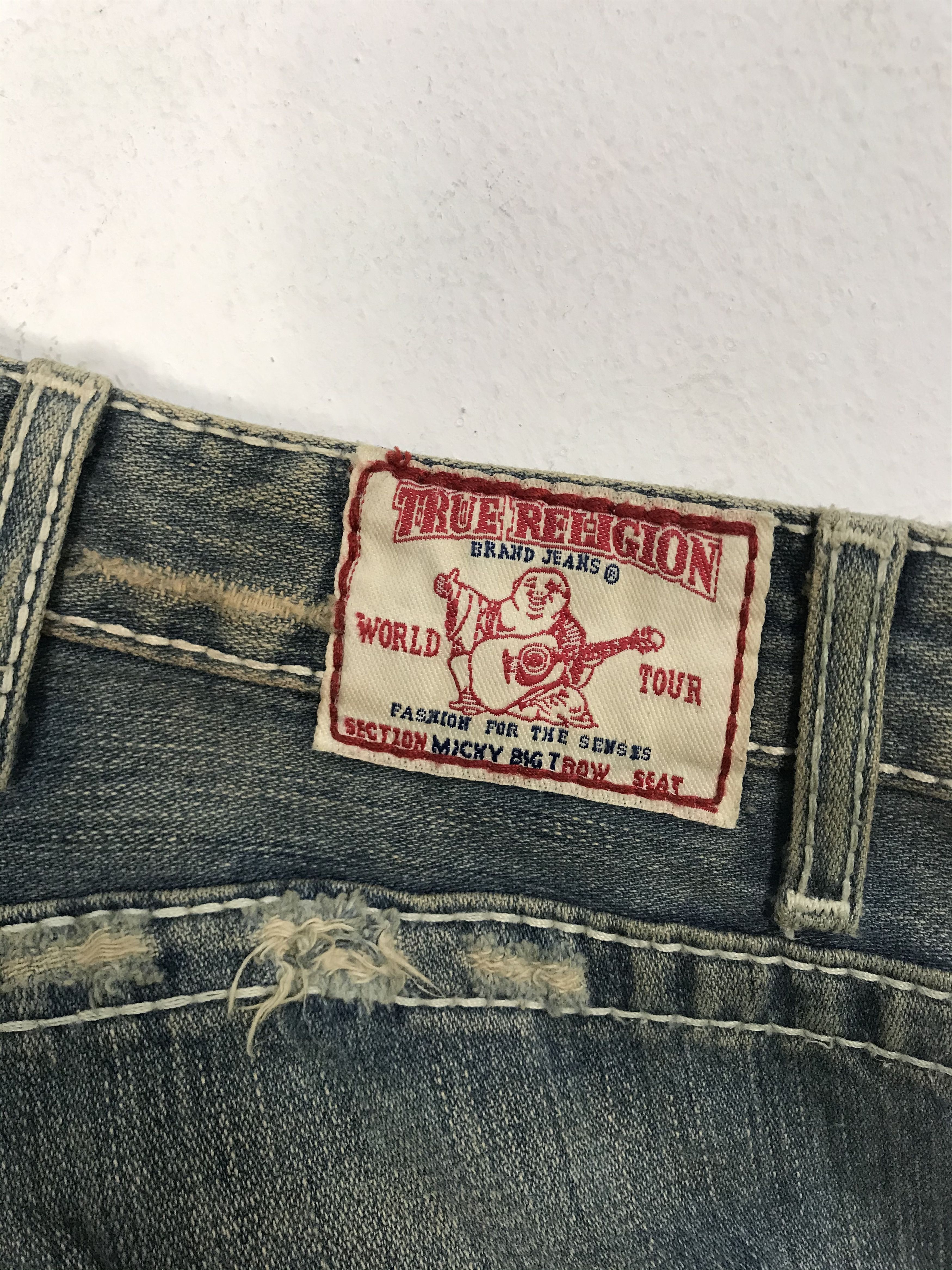 True Religion True Religion Made In USA Joey Button Fly Size 27" / US 4 / IT 40 - 8 Thumbnail