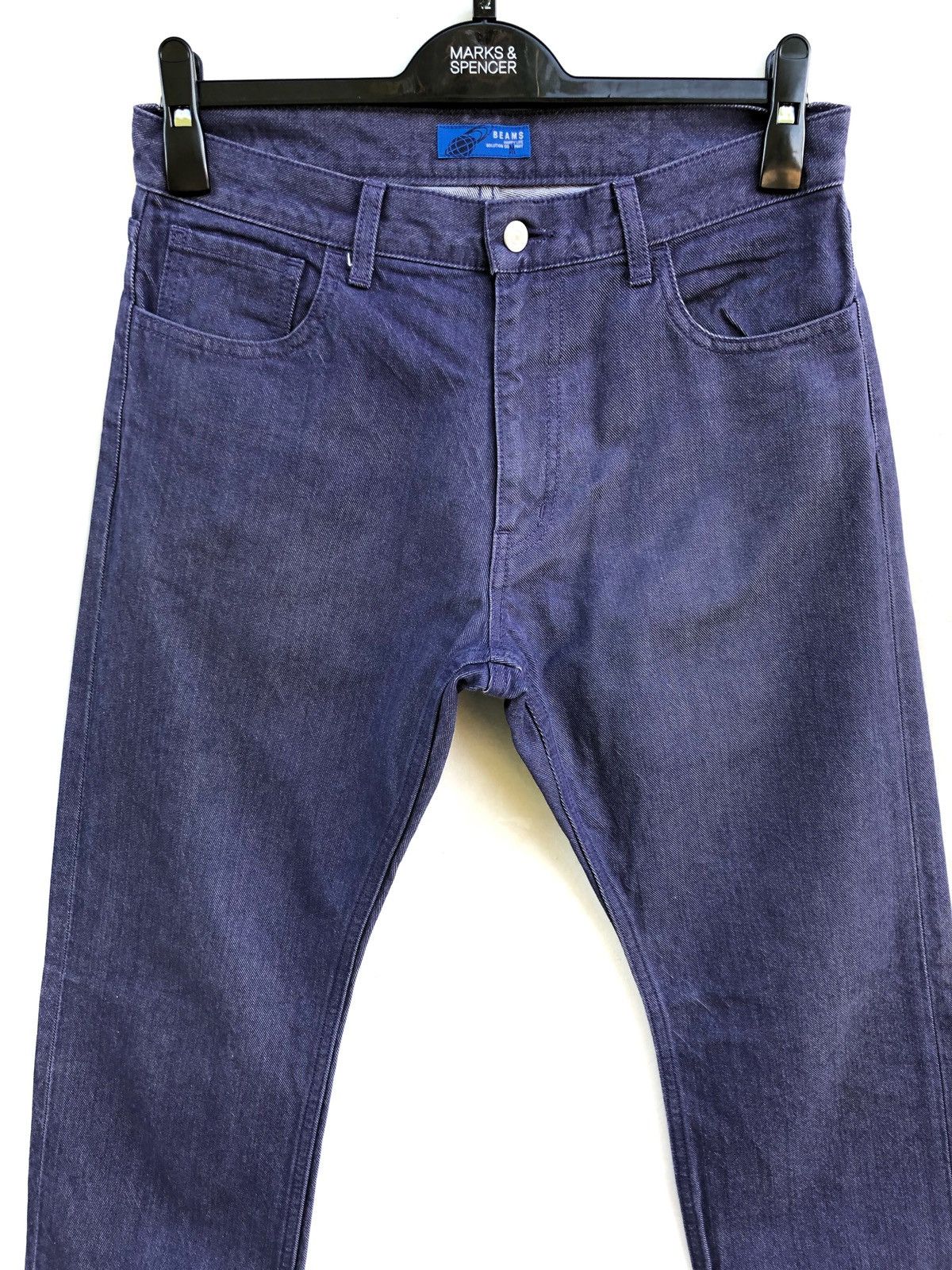 Beams Plus × Japanese Brand Beams Made In Japan Straight Cut Jeans Size US 30 / EU 46 - 3 Thumbnail