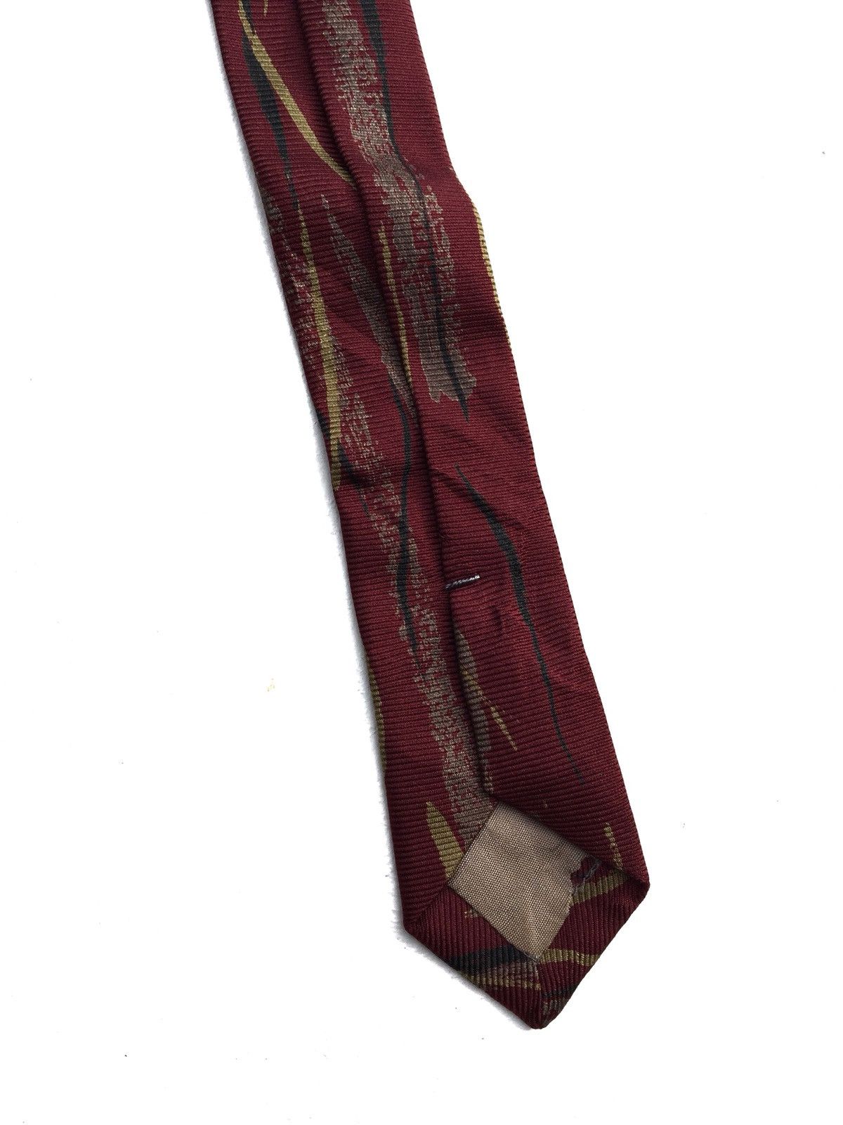Issey Miyake Vintage Issey Miyake Abstract Design Silk Tie Size ONE SIZE - 4 Thumbnail