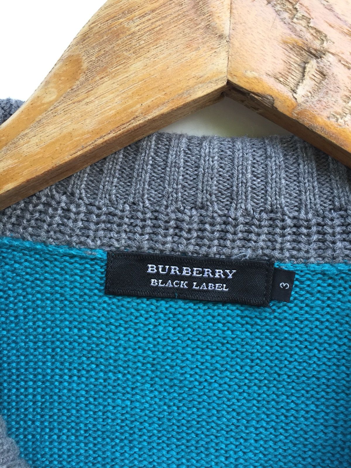 Burberry Vintage Burberry Black Label Hand Knit Size US M / EU 48-50 / 2 - 13 Thumbnail