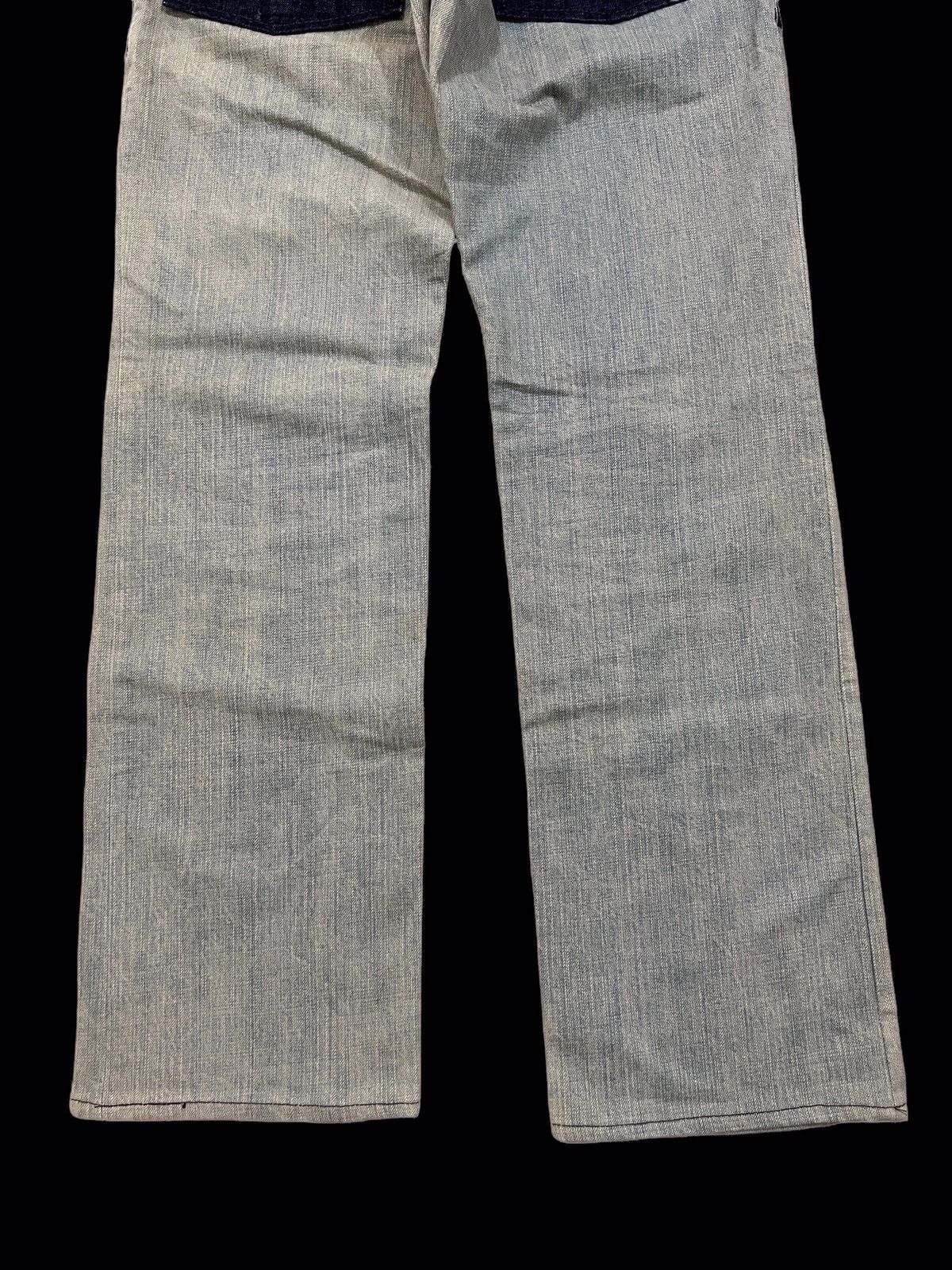 Number (N)ine × Takahiromiyashita The Soloist. VINTAGE NUMBER (N)INE PATCHWORK BUSHPANT JEANS Size US 30 / EU 46 - 12 Thumbnail