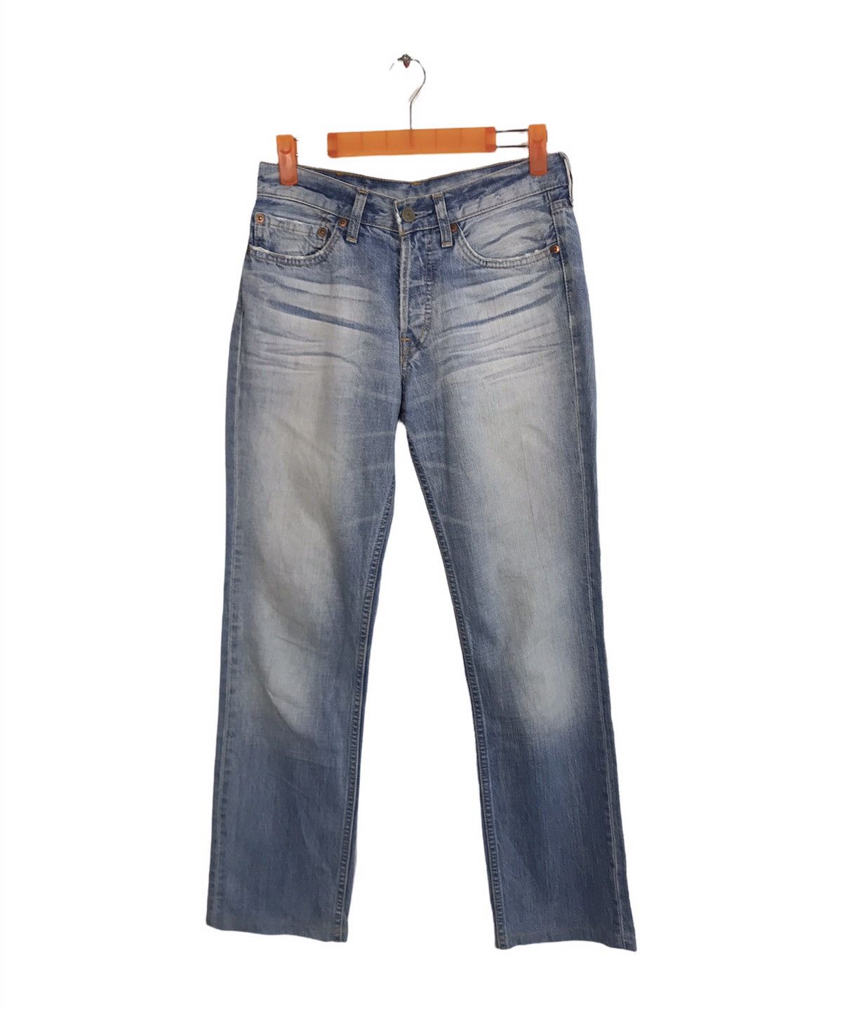 Levi's Levi's Strauss 501 Button Fly Jeans Pants Fits Size 28 Size 28" / US 6 / IT 42 - 1 Thumbnail