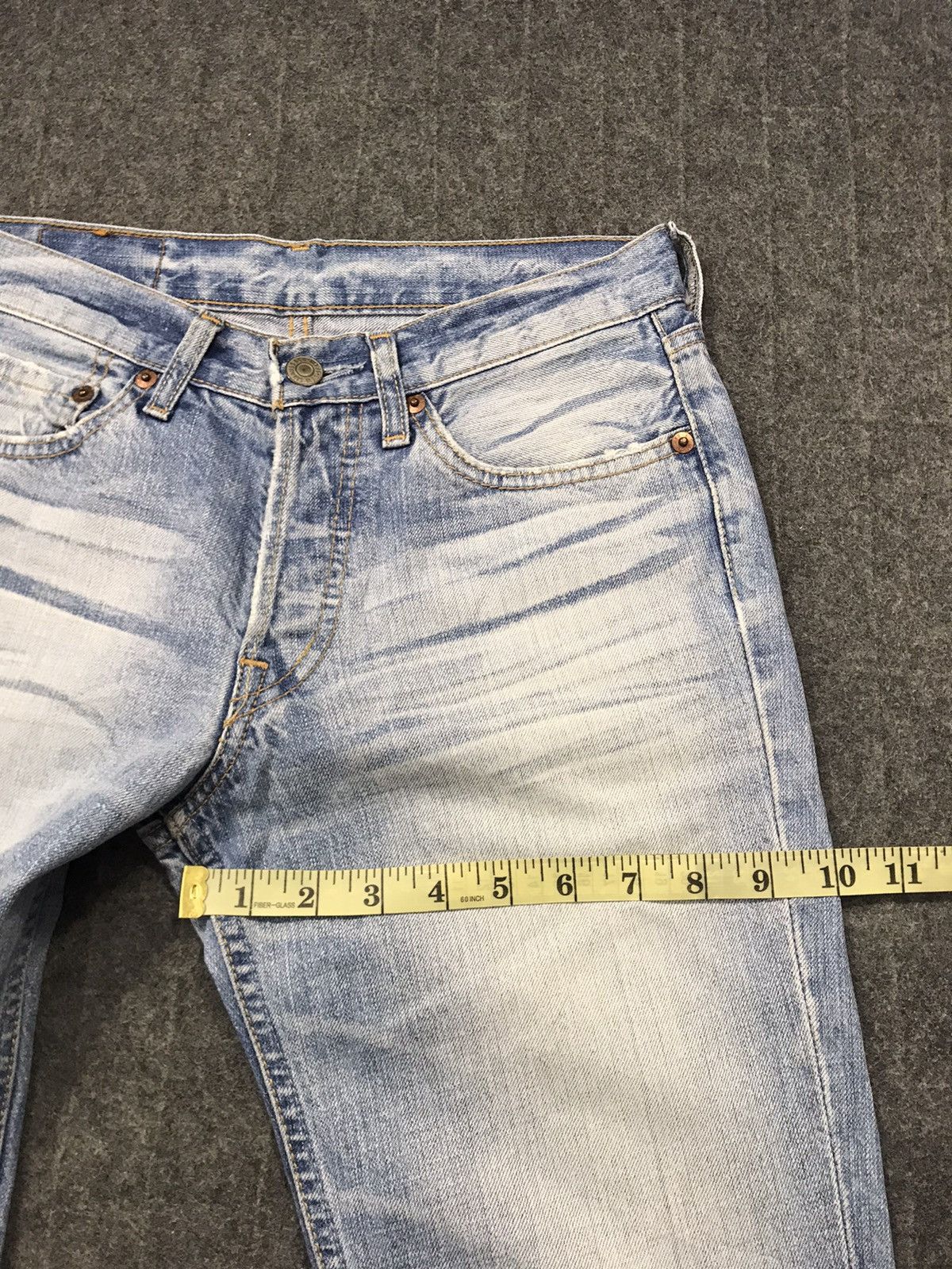 Levi's Levi's Strauss 501 Button Fly Jeans Pants Fits Size 28 Size 28" / US 6 / IT 42 - 15 Thumbnail