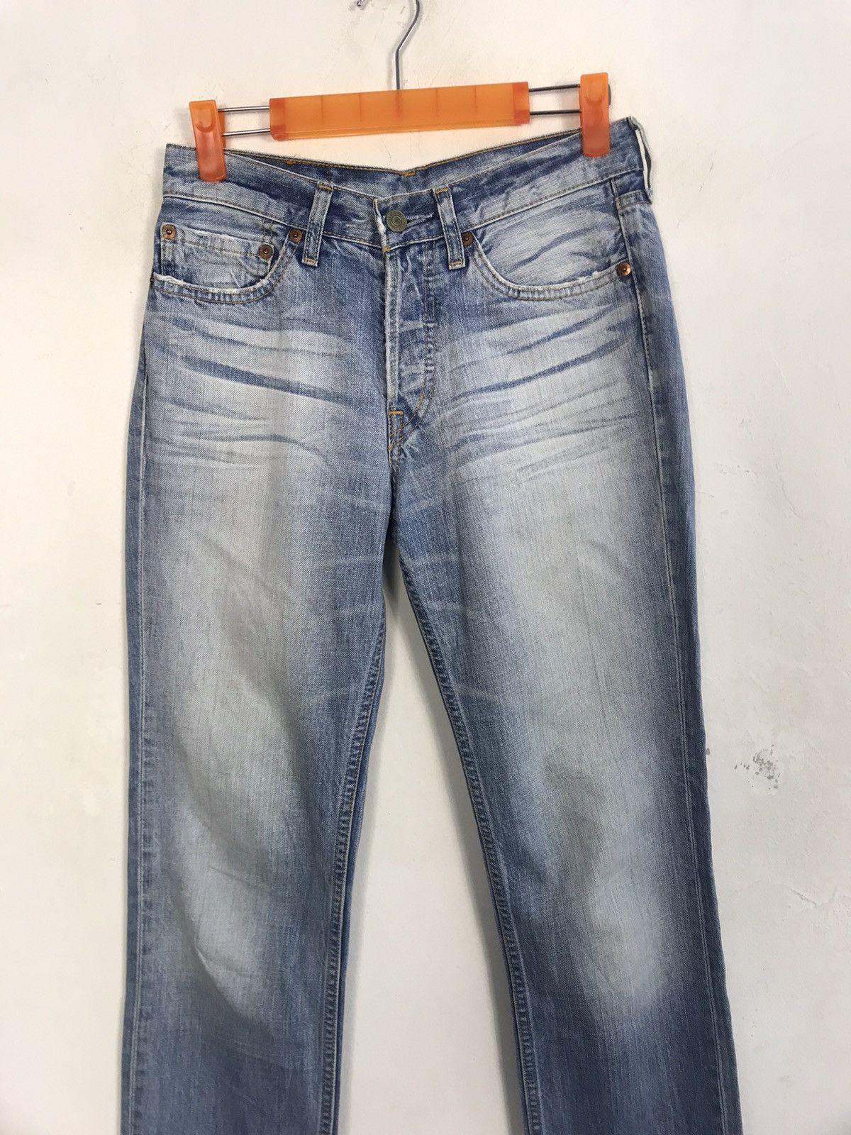 Levi's Levi's Strauss 501 Button Fly Jeans Pants Fits Size 28 Size 28" / US 6 / IT 42 - 3 Thumbnail