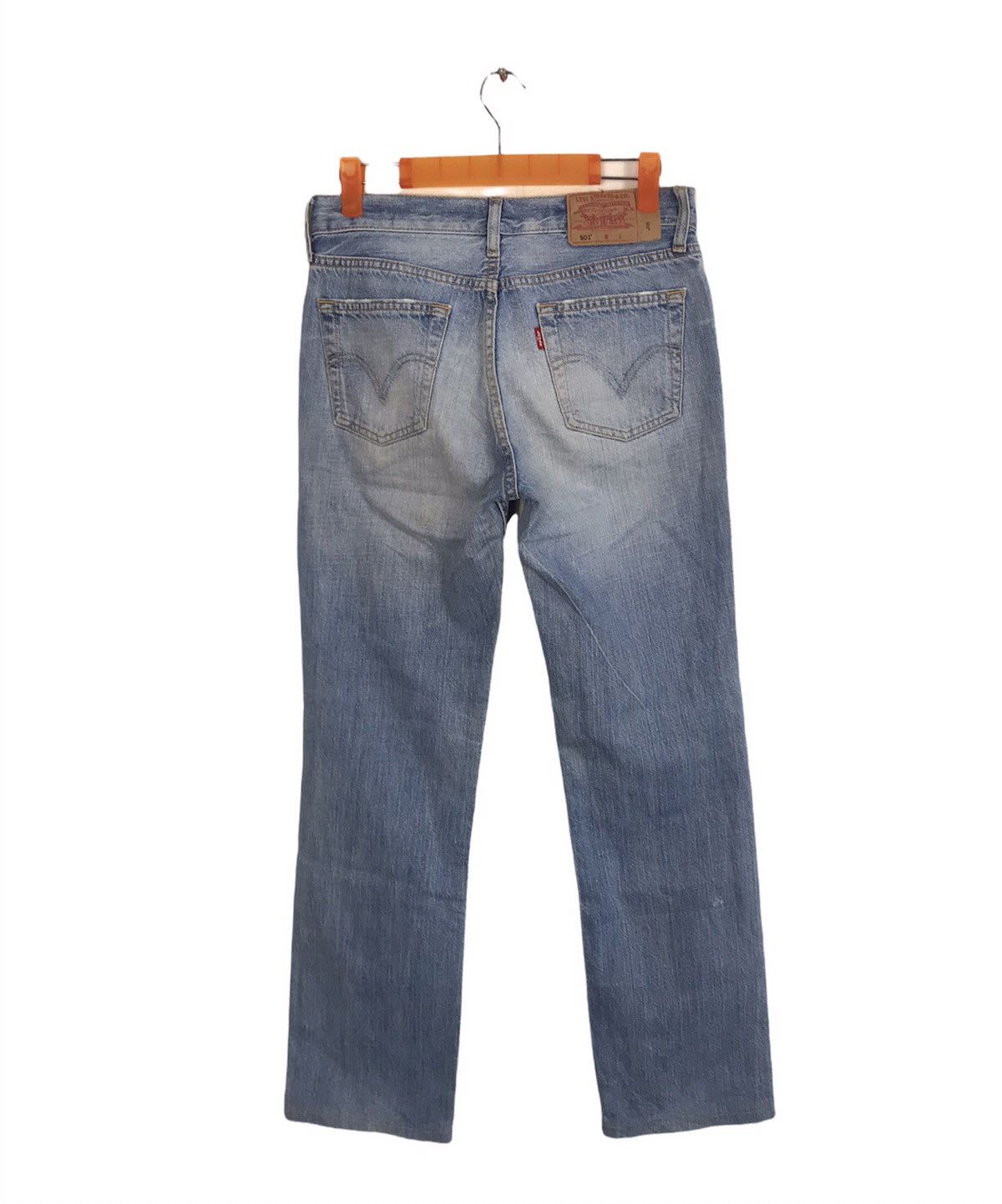 Levi's Levi's Strauss 501 Button Fly Jeans Pants Fits Size 28 Size 28" / US 6 / IT 42 - 2 Thumbnail