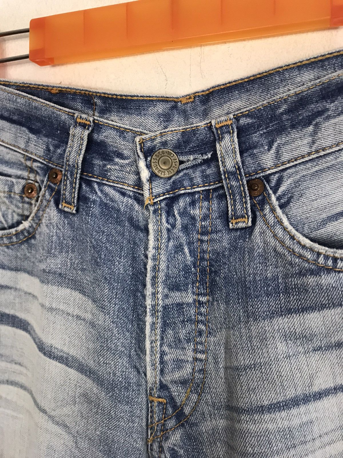 Levi's Levi's Strauss 501 Button Fly Jeans Pants Fits Size 28 Size 28" / US 6 / IT 42 - 5 Thumbnail