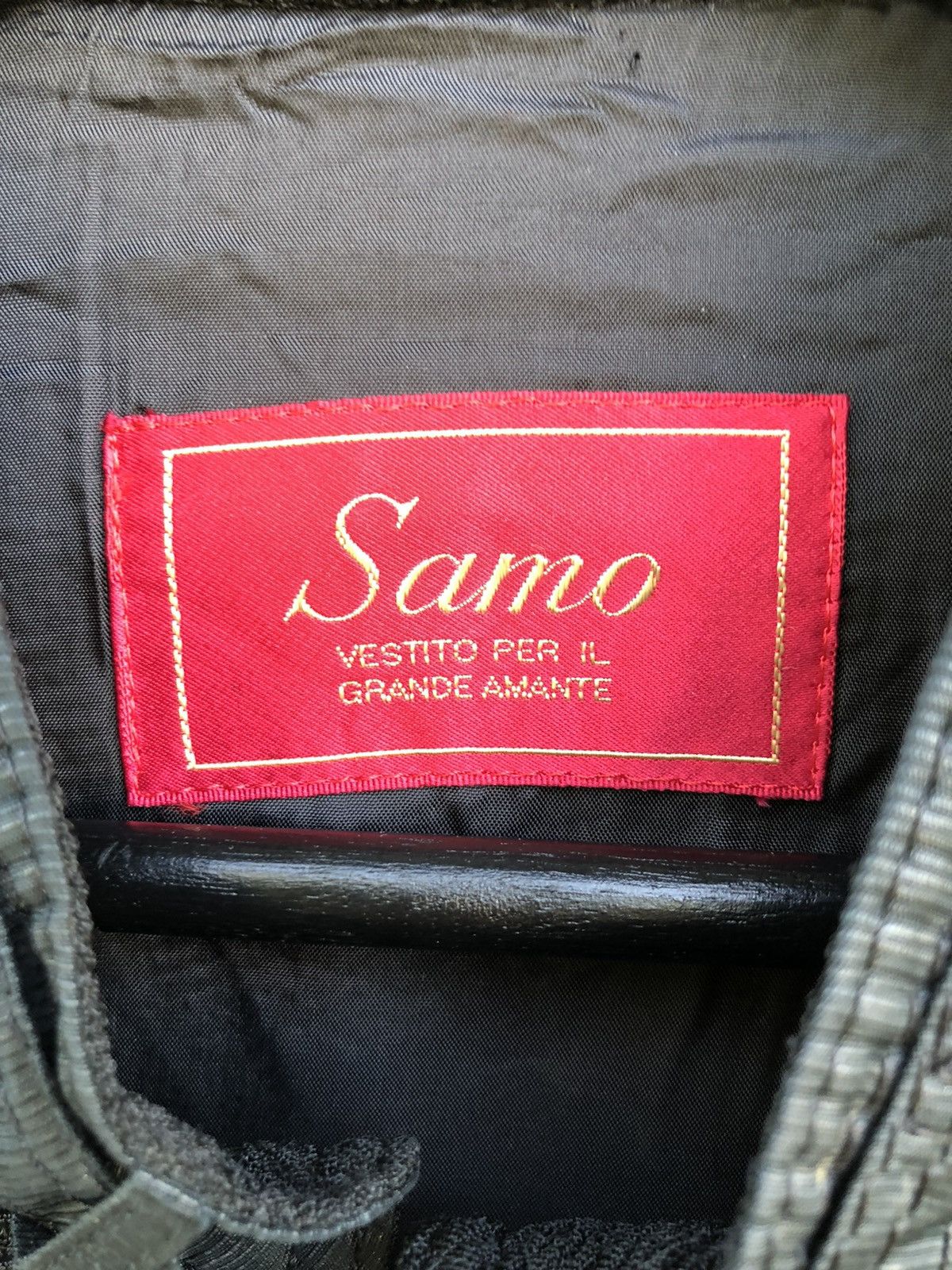 Japanese Brand Japanese Avant-Garde S a mo Black Jacket Size US M / EU 48-50 / 2 - 3 Thumbnail