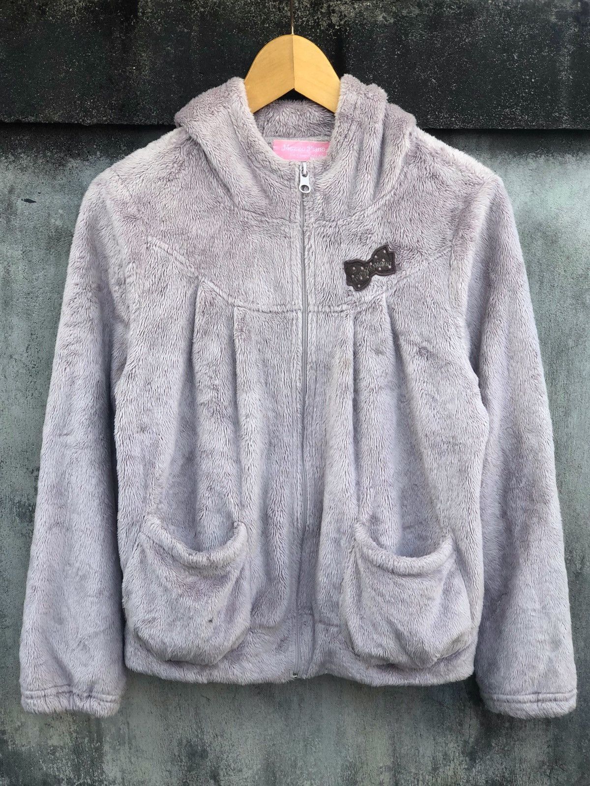 Beauty Beast × Hysteric Glamour × Japanese Brand 2000s Mezzo Piano Fleece Zipper Hoodie Size M / US 6-8 / IT 42-44 - 1 Thumbnail