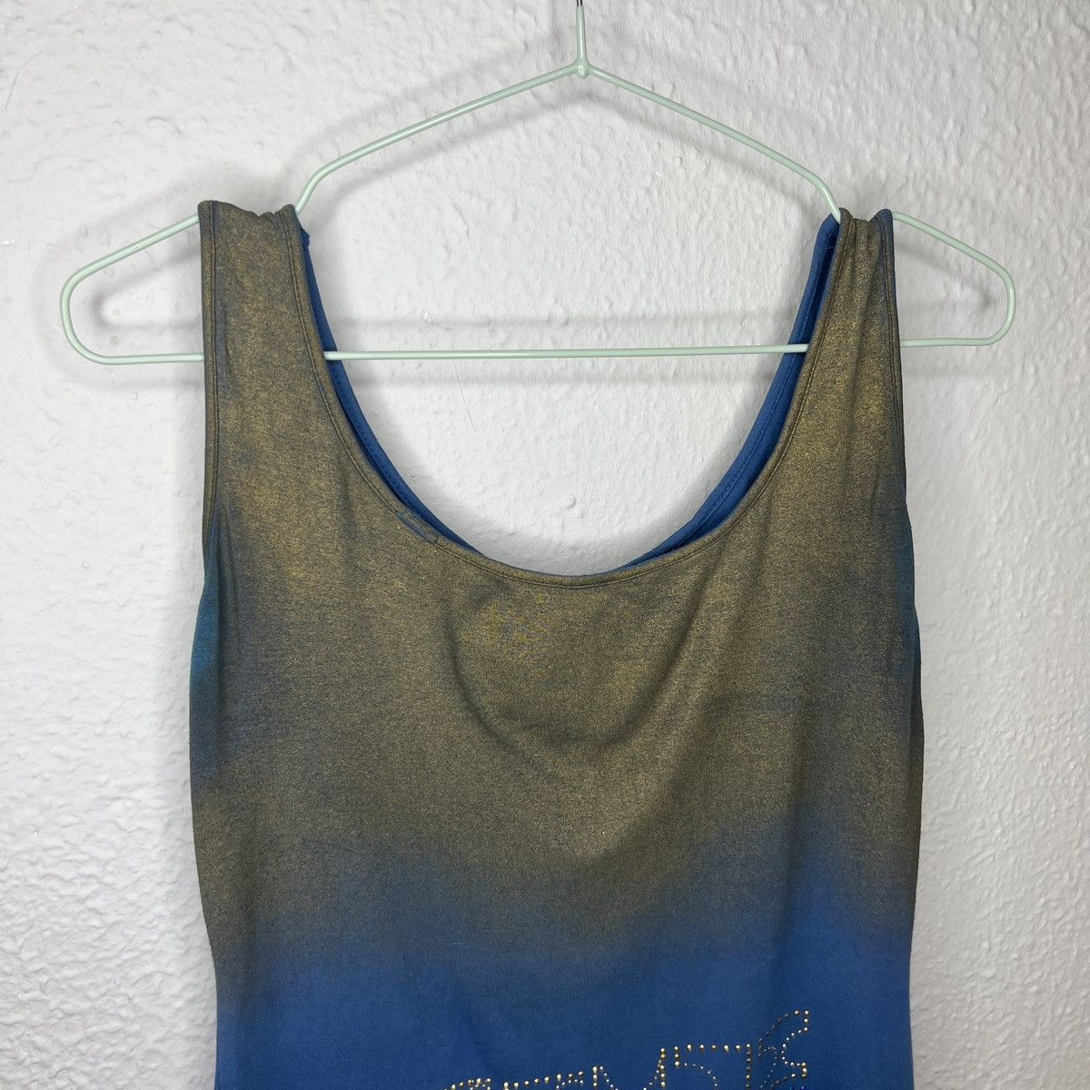 Fendi Fendi Roma Glitter Diamonds Logo Top Blue Gold Size M / US 6-8 / IT 42-44 - 3 Thumbnail