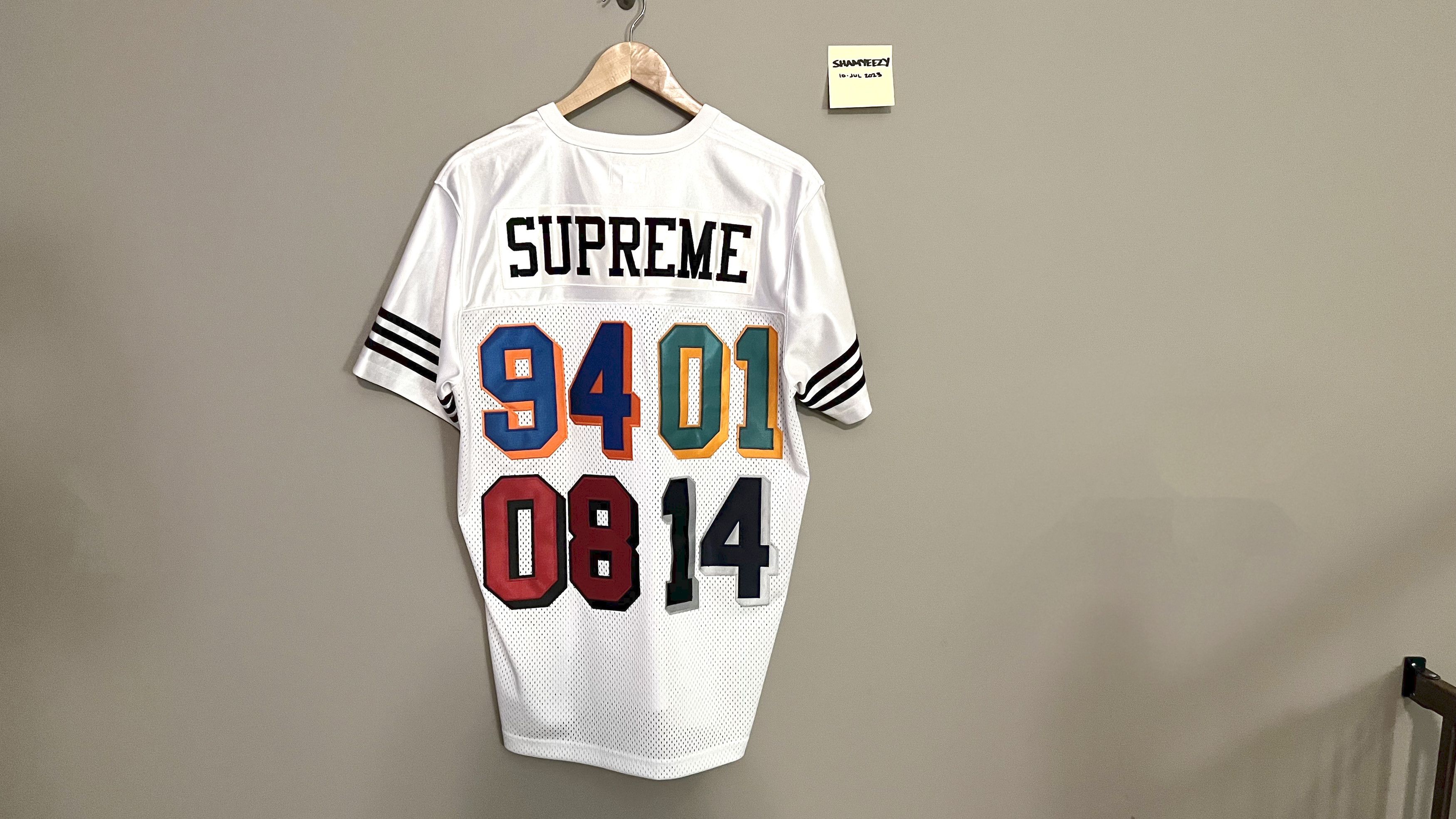 Supreme Championship Years 20th Anniversary Football Top Jersey SS14