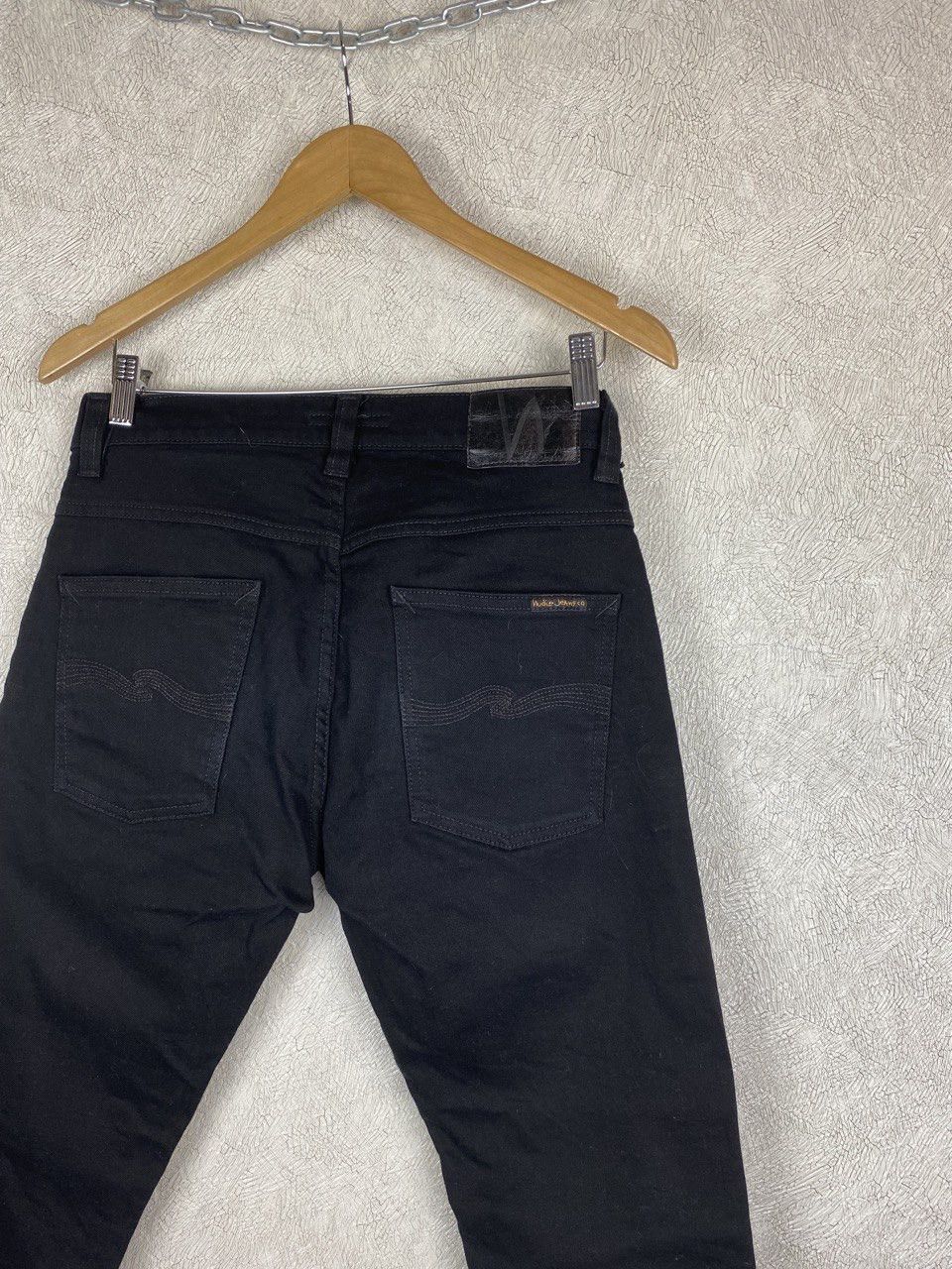 💥BLACK NUDIE JEANS “GRIM TIM”