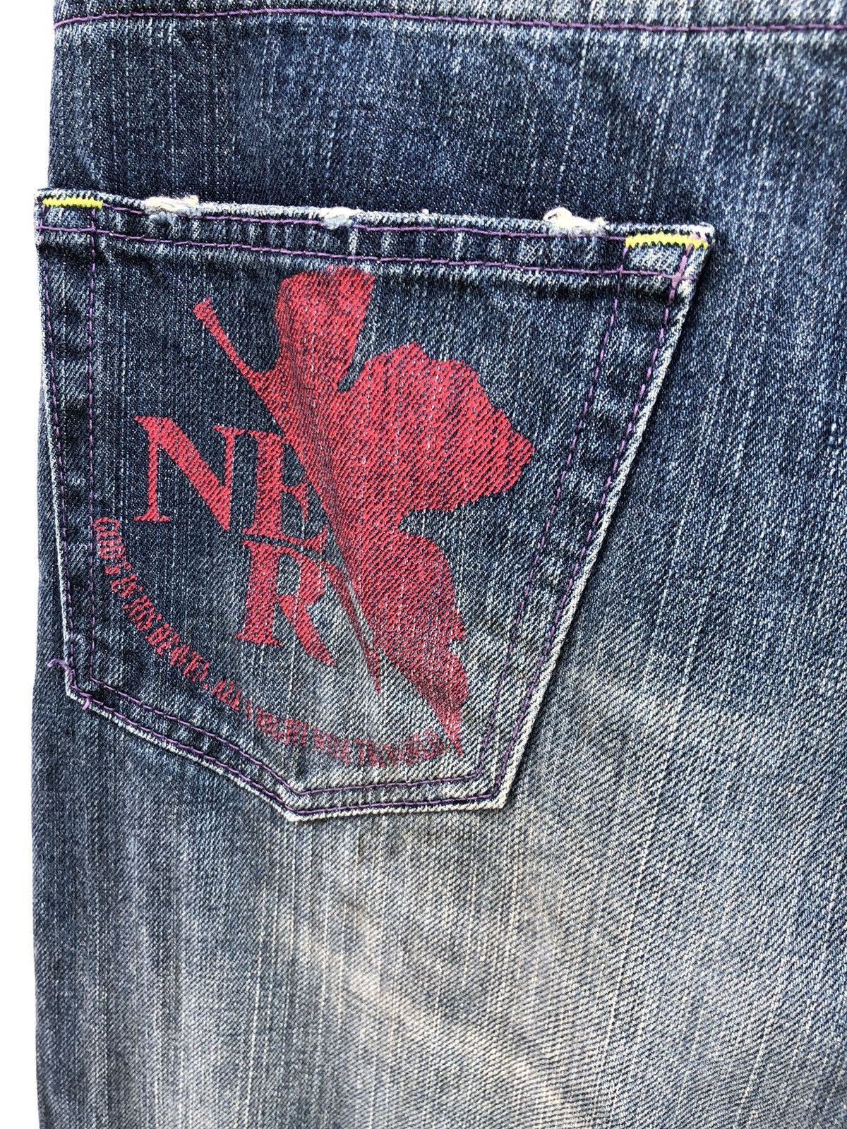 Hysteric Glamour × Japanese Brand Made in Japan Nerv Patchwork Jeans Hysteric Glamour Style Size US 32 / EU 48 - 10 Thumbnail