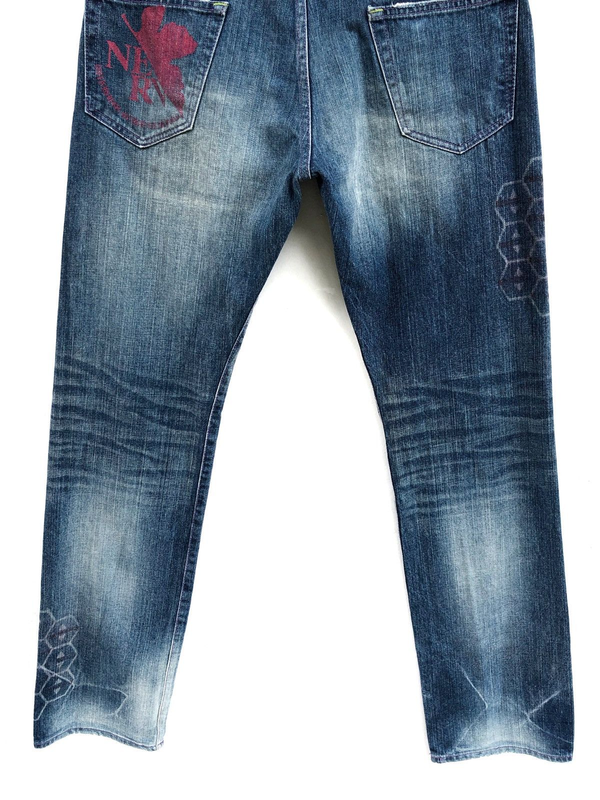 Hysteric Glamour × Japanese Brand Made in Japan Nerv Patchwork Jeans Hysteric Glamour Style Size US 32 / EU 48 - 7 Thumbnail