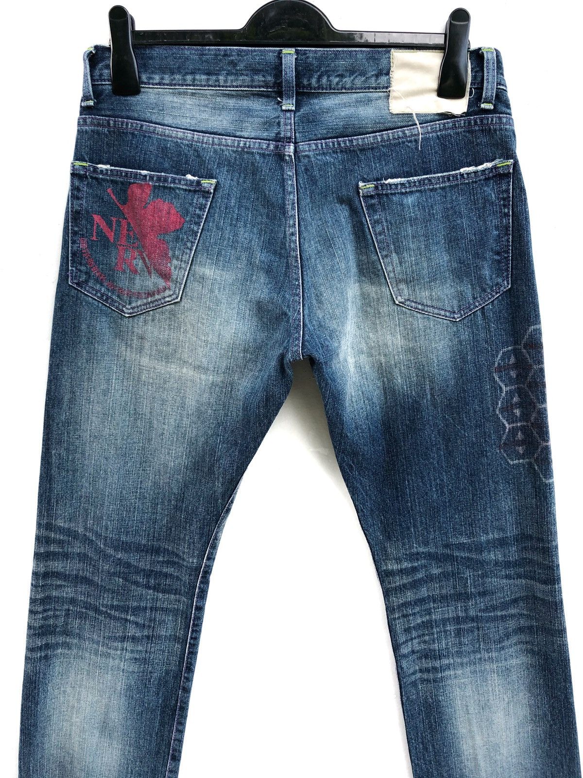 Hysteric Glamour × Japanese Brand Made in Japan Nerv Patchwork Jeans Hysteric Glamour Style Size US 32 / EU 48 - 5 Thumbnail