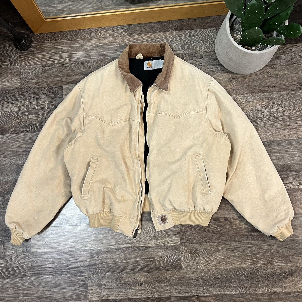 Carhartt × Vintage Vintage Carhartt workwear jacket Size US L / EU 52-54 / 3 - 1 Thumbnail