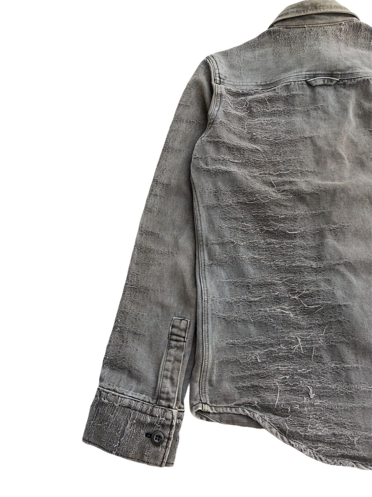 L7 Real Hip L7 Real Hip Japan Destroyed Shirt Jacket Homeless Design Size US S / EU 44-46 / 1 - 6 Thumbnail
