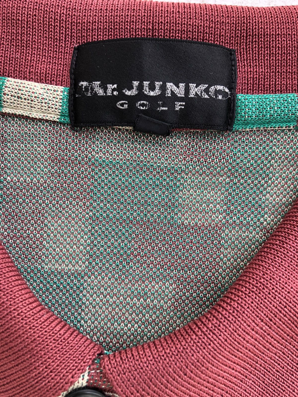 Junko Shimada Vintage Mr.Junko Abstract Design Polo Shirt Size US M / EU 48-50 / 2 - 7 Thumbnail