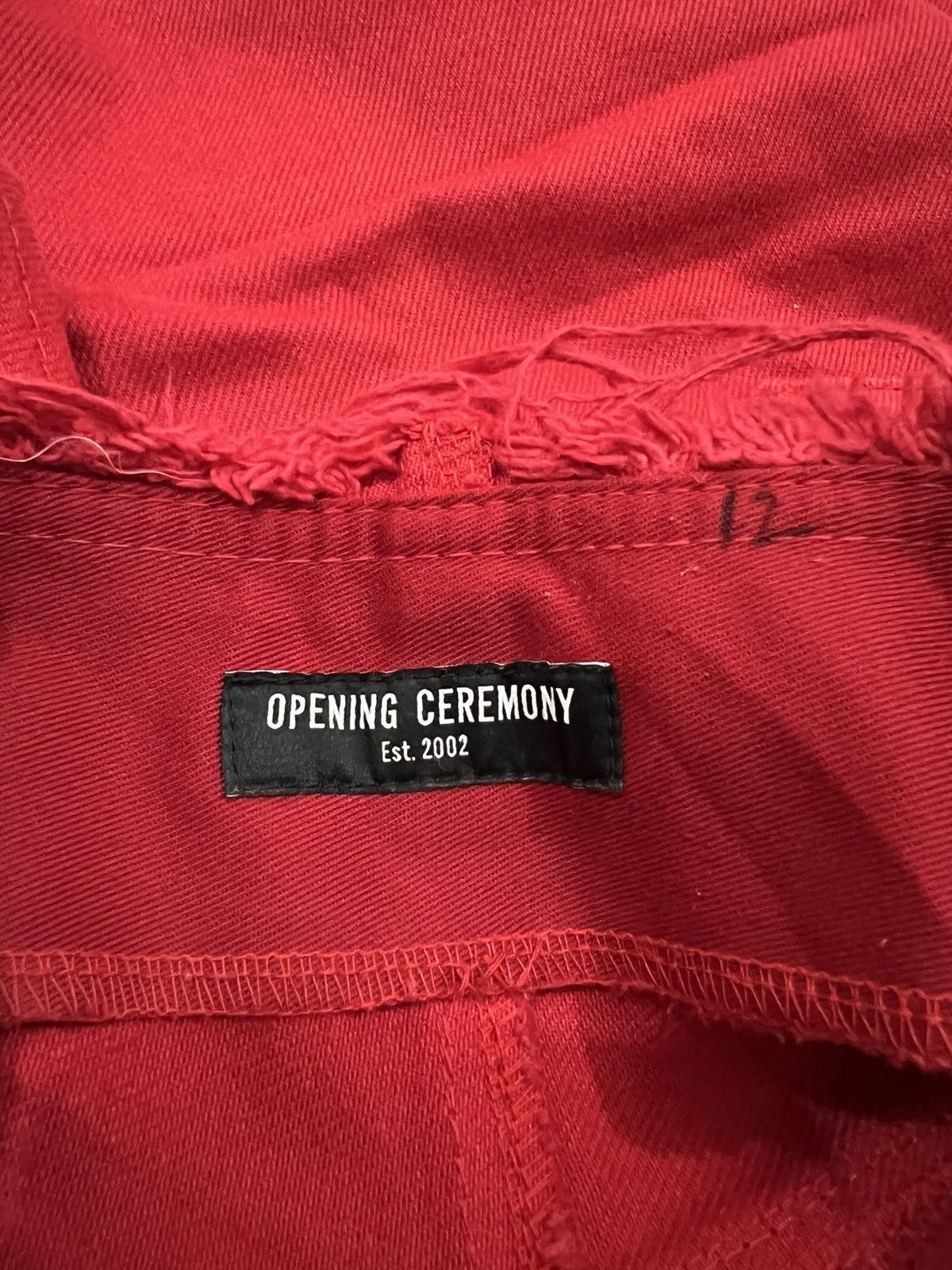 Opening Ceremony 🔥RARE🔥Opening Ceremony Distressed Jeans Size US 26 / EU 42 - 10 Thumbnail