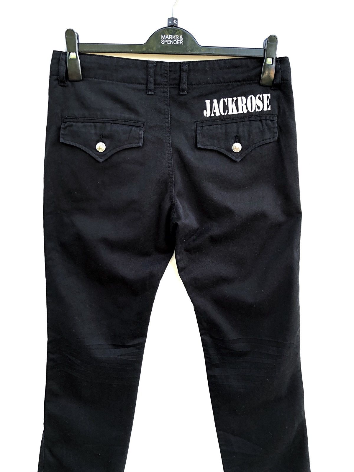 JACKROSE Japanese Brand Jack Rose Black Casual Pant Size US 30 / EU 46 - 3 Thumbnail