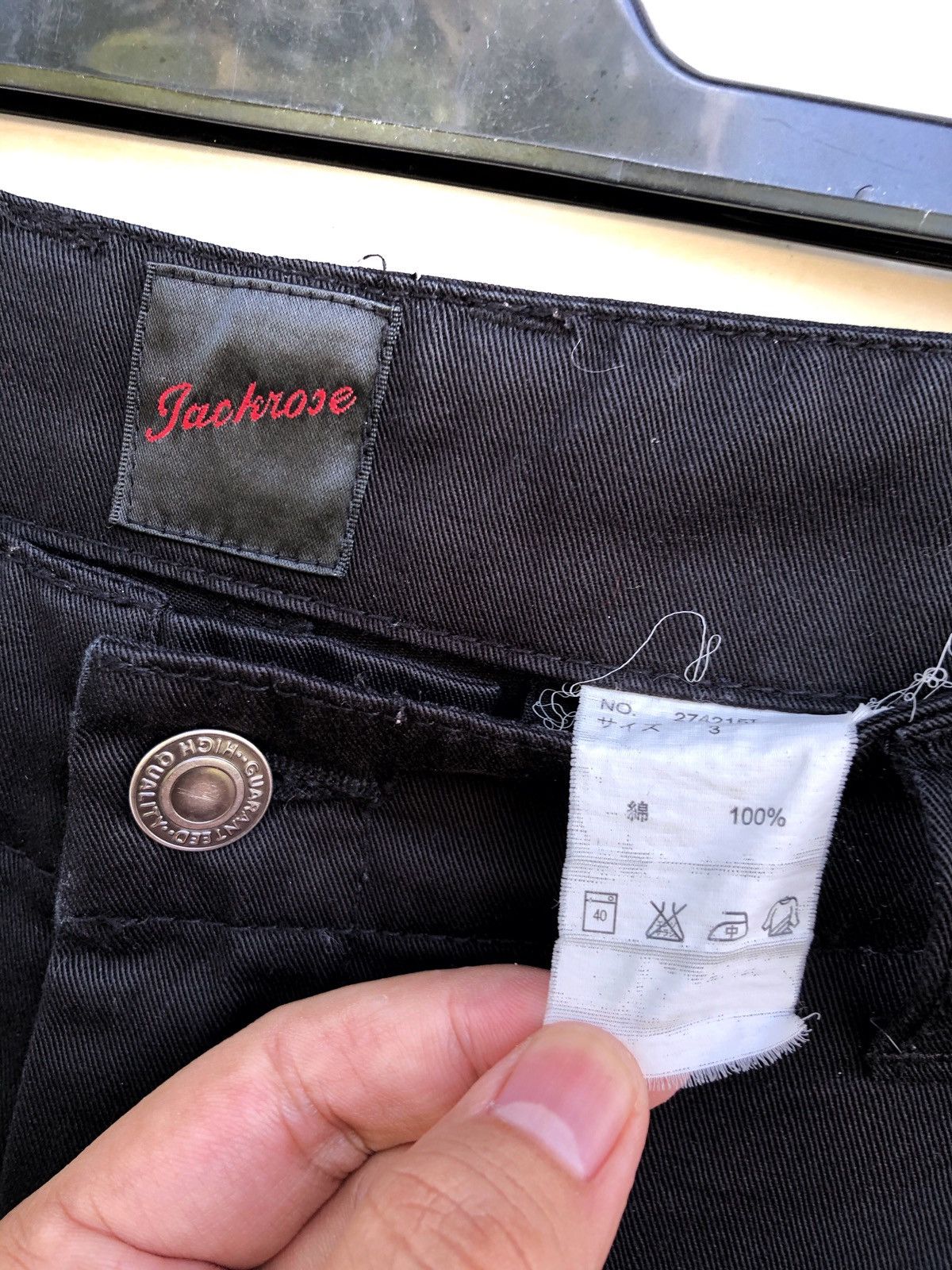 JACKROSE Japanese Brand Jack Rose Black Casual Pant Size US 30 / EU 46 - 5 Thumbnail