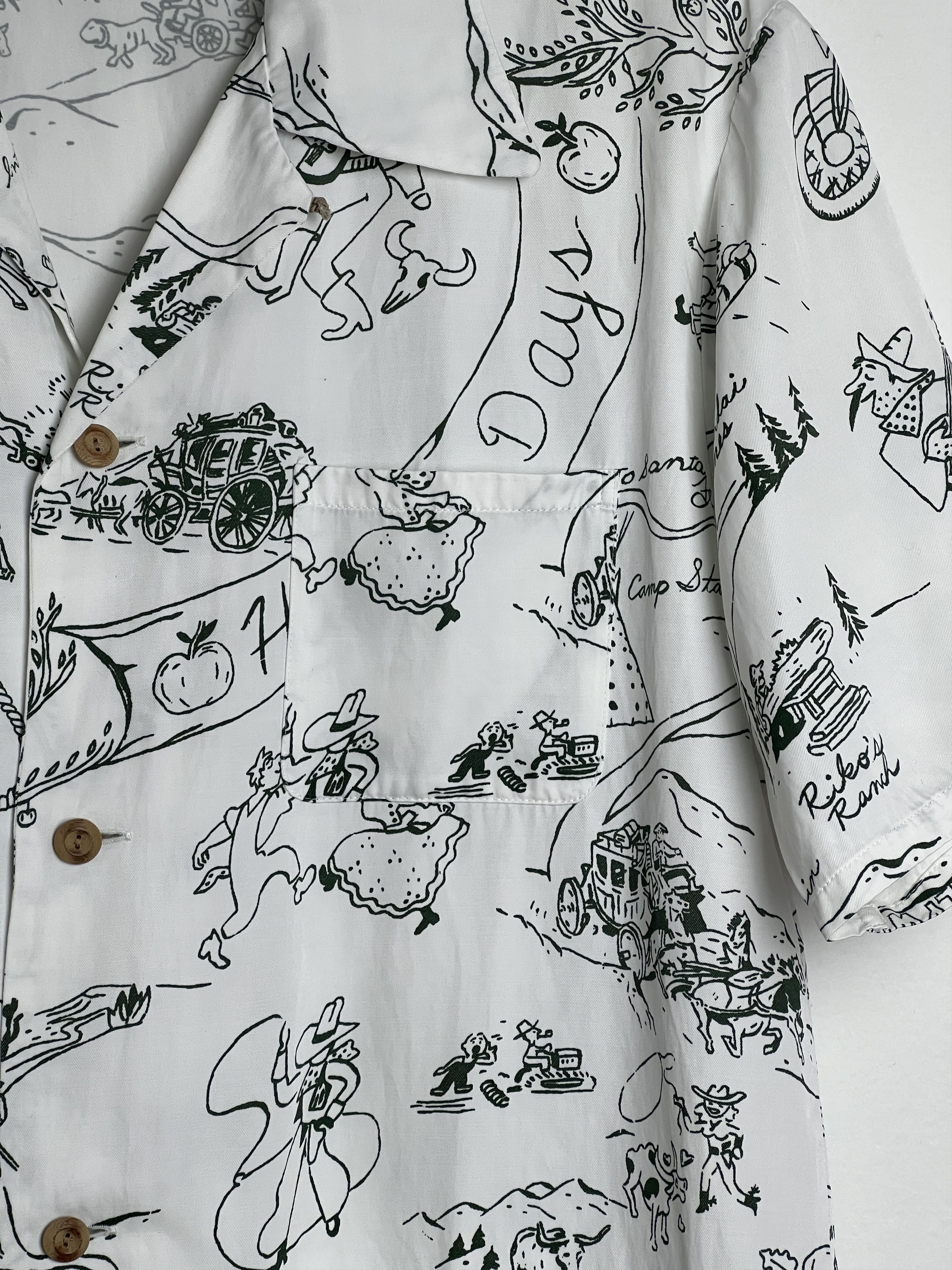 Visvim Duke Village Western Camp Collar Shirt Size US XL / EU 56 / 4 - 3 Thumbnail