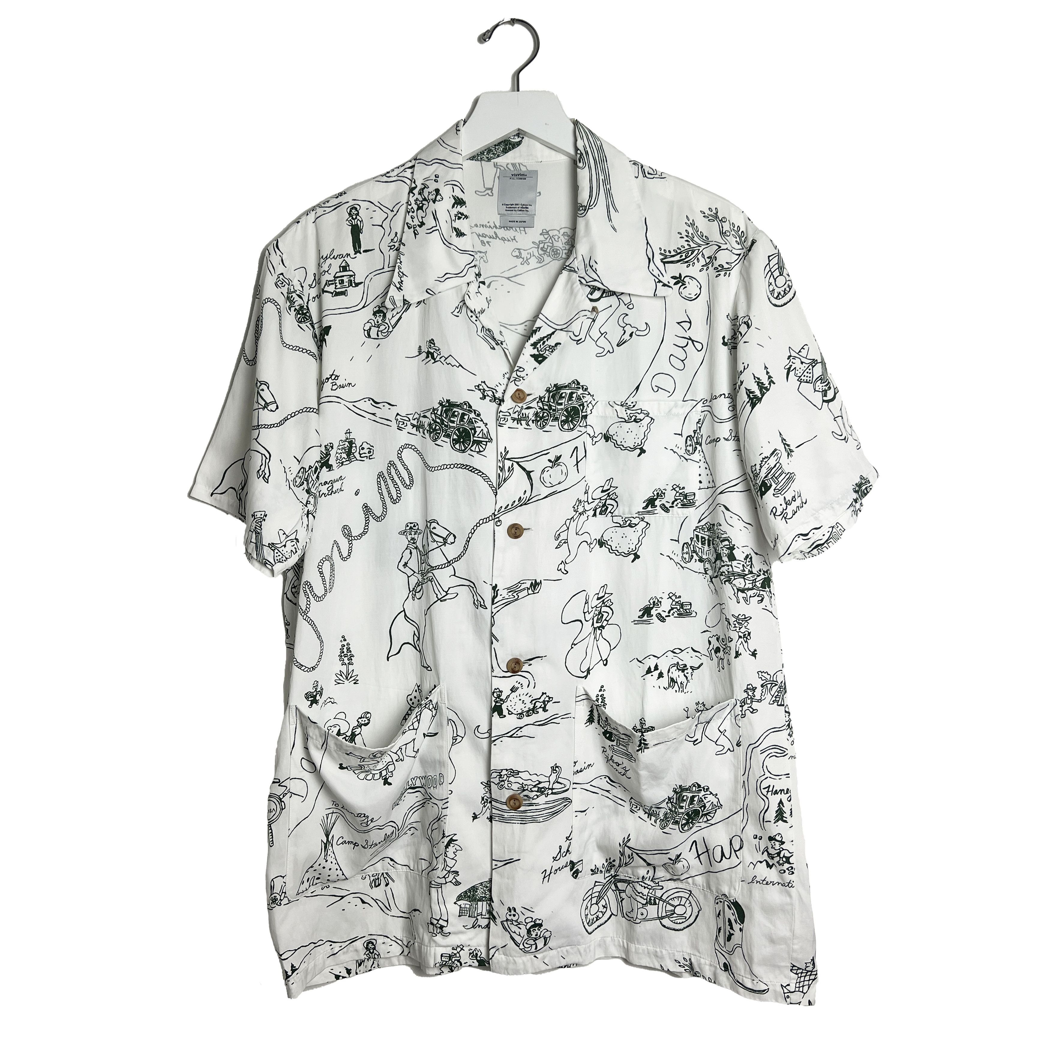Visvim Duke Village Western Camp Collar Shirt Size US XL / EU 56 / 4 - 1 Thumbnail