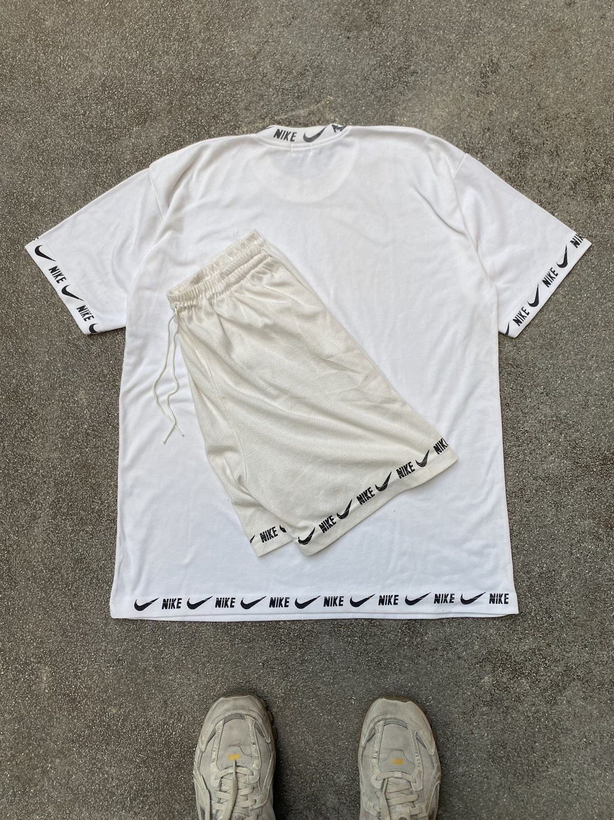 Rare Vintage 90s Nike Spell Out Design From USA Set