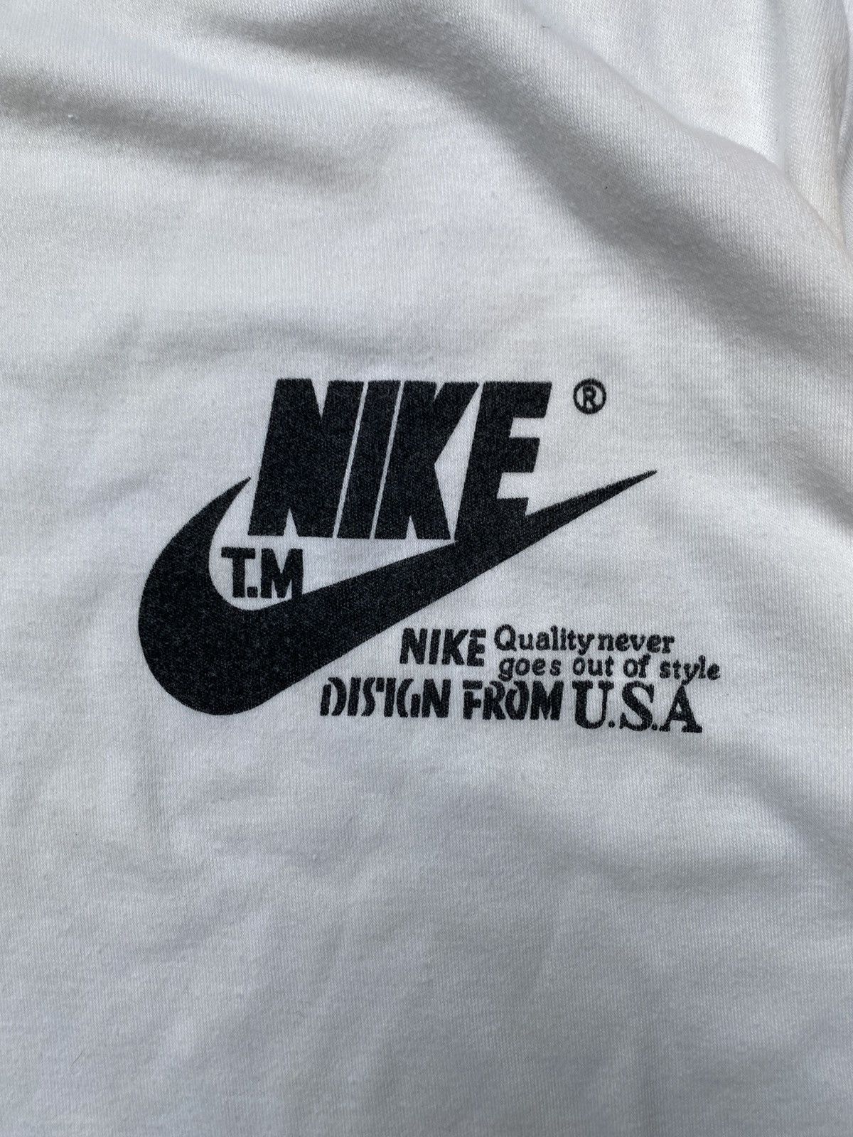 Rare Vintage 90s Nike Spell Out Design From USA Set