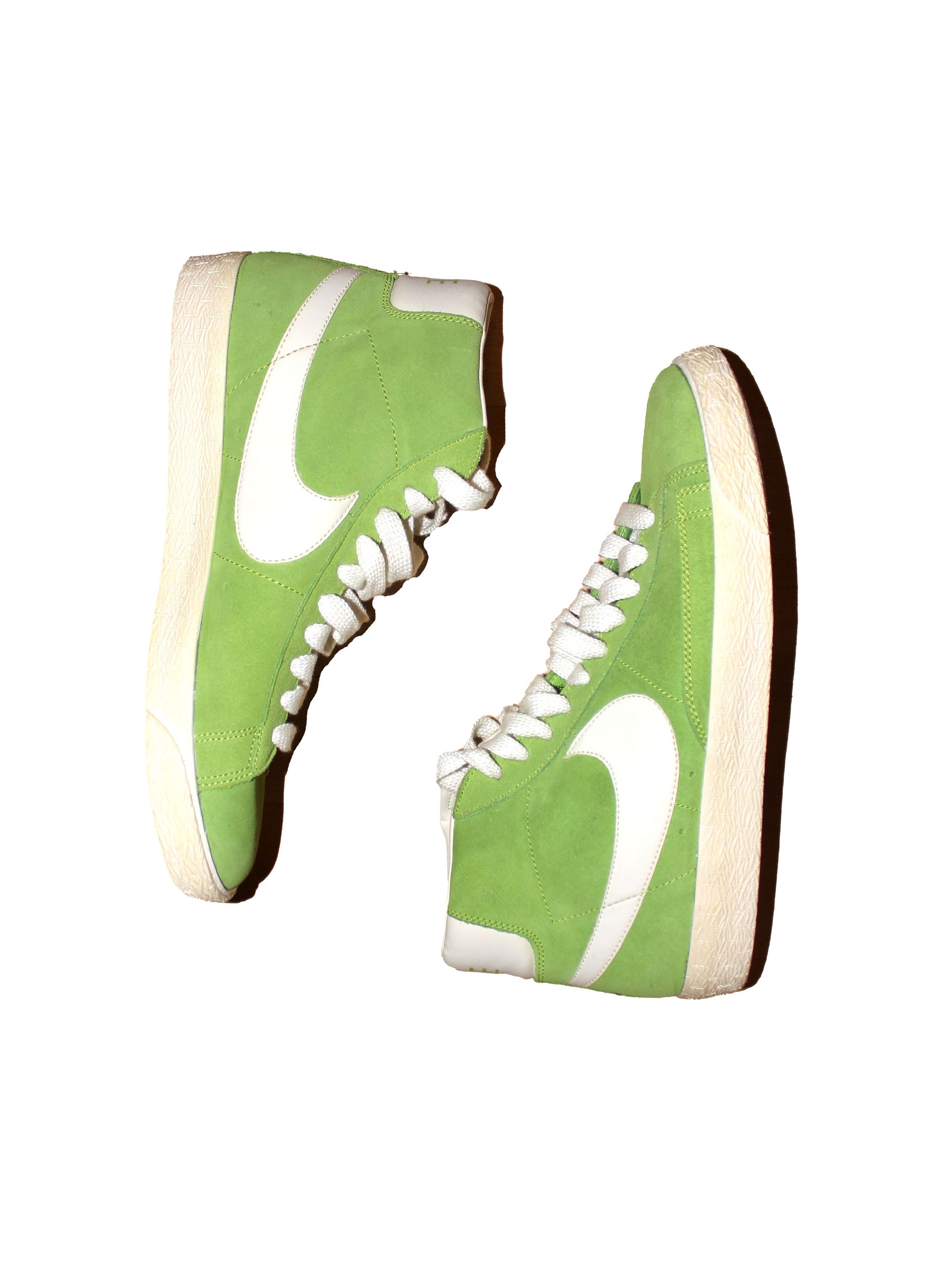 Nike Rare Blazer Mid PRM Vintage Action Green Sneakers Size US 9.5 / EU 42-43 - 1 Thumbnail