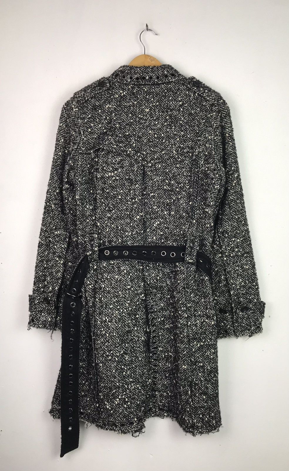 Le Grande Bleu (L.G.B.) × Vintage Avant garde Long Jacket Punk Seditionaries Design Size S / US 4 / IT 40 - 2 Thumbnail
