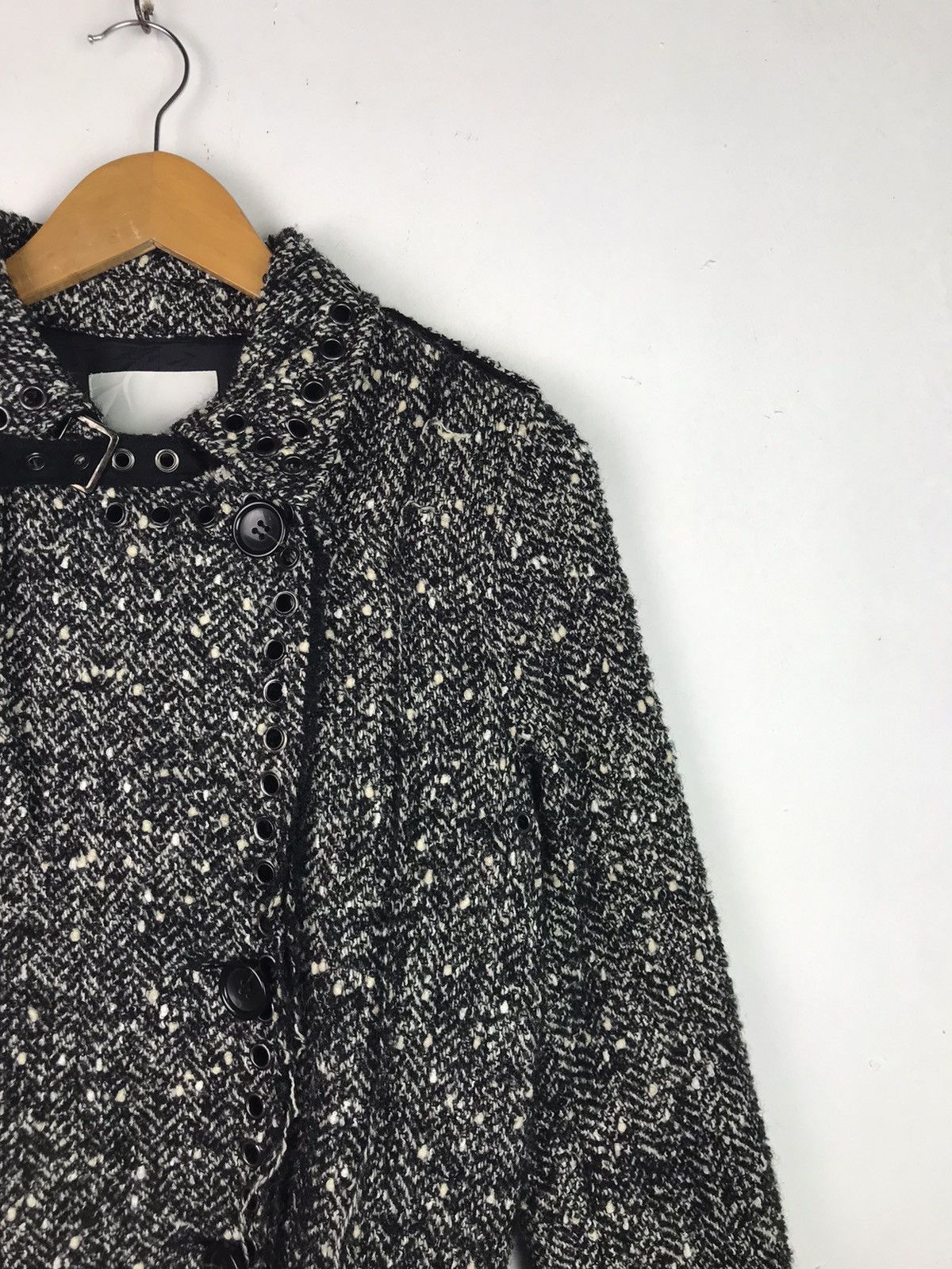 Le Grande Bleu (L.G.B.) × Vintage Avant garde Long Jacket Punk Seditionaries Design Size S / US 4 / IT 40 - 5 Thumbnail