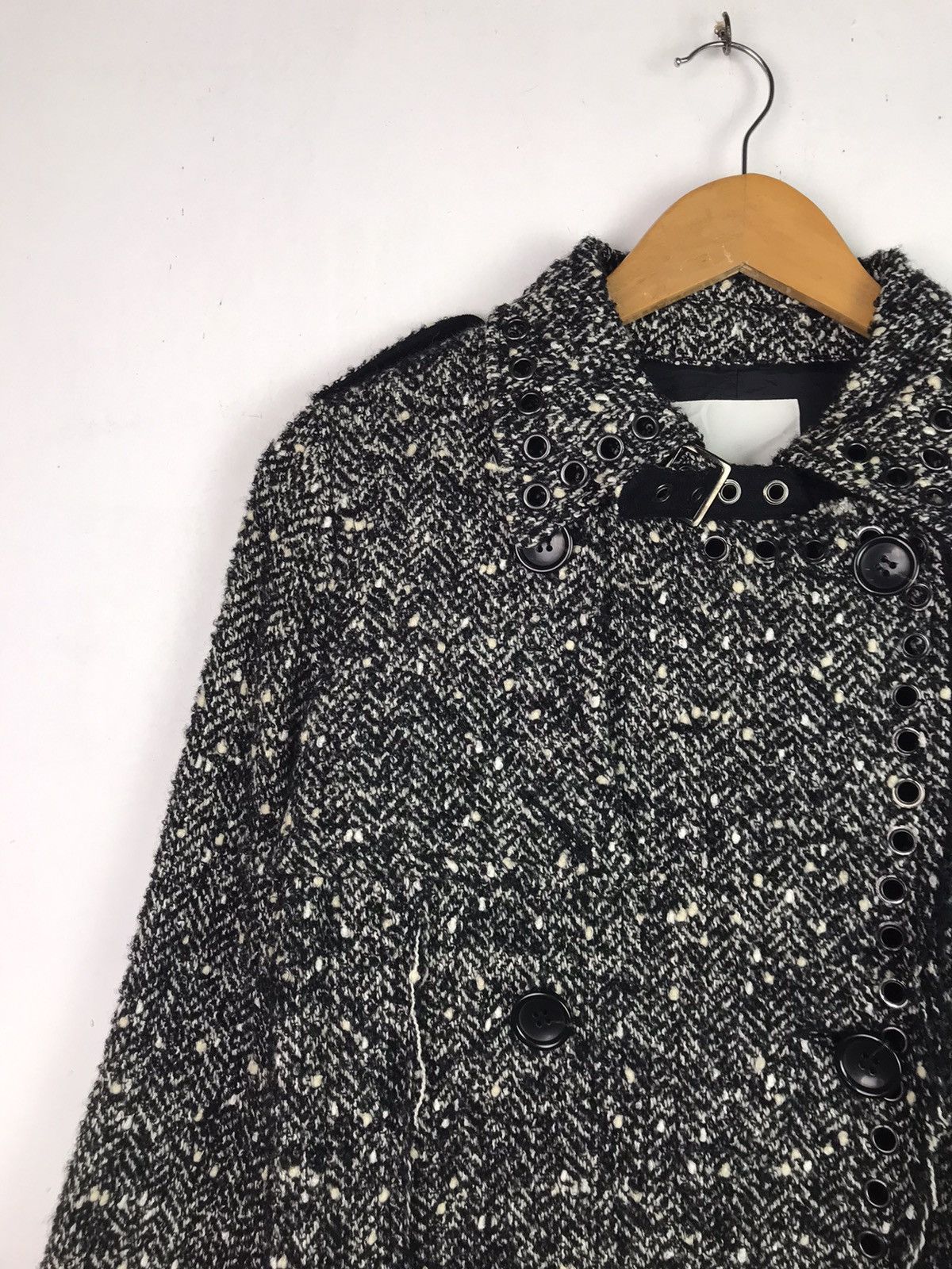 Le Grande Bleu (L.G.B.) × Vintage Avant garde Long Jacket Punk Seditionaries Design Size S / US 4 / IT 40 - 6 Thumbnail