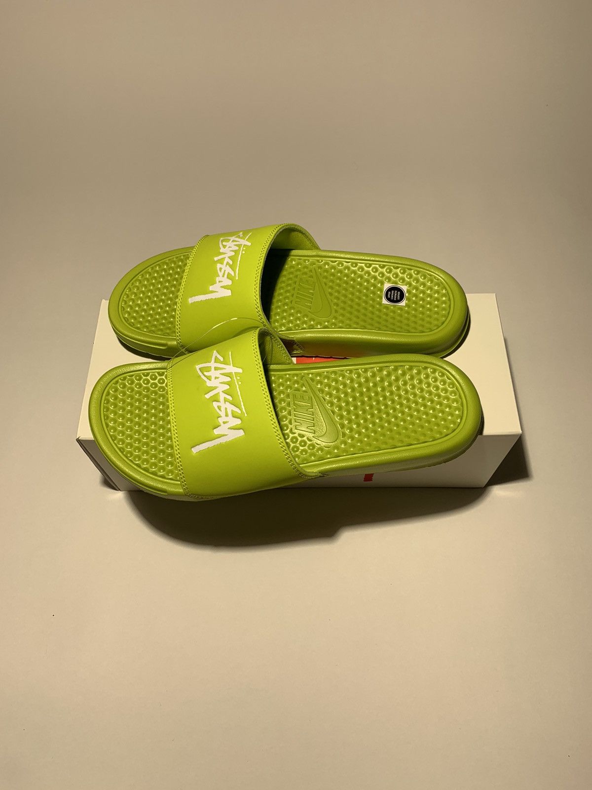 Nike × Stussy Volt Benassi slides | Grailed