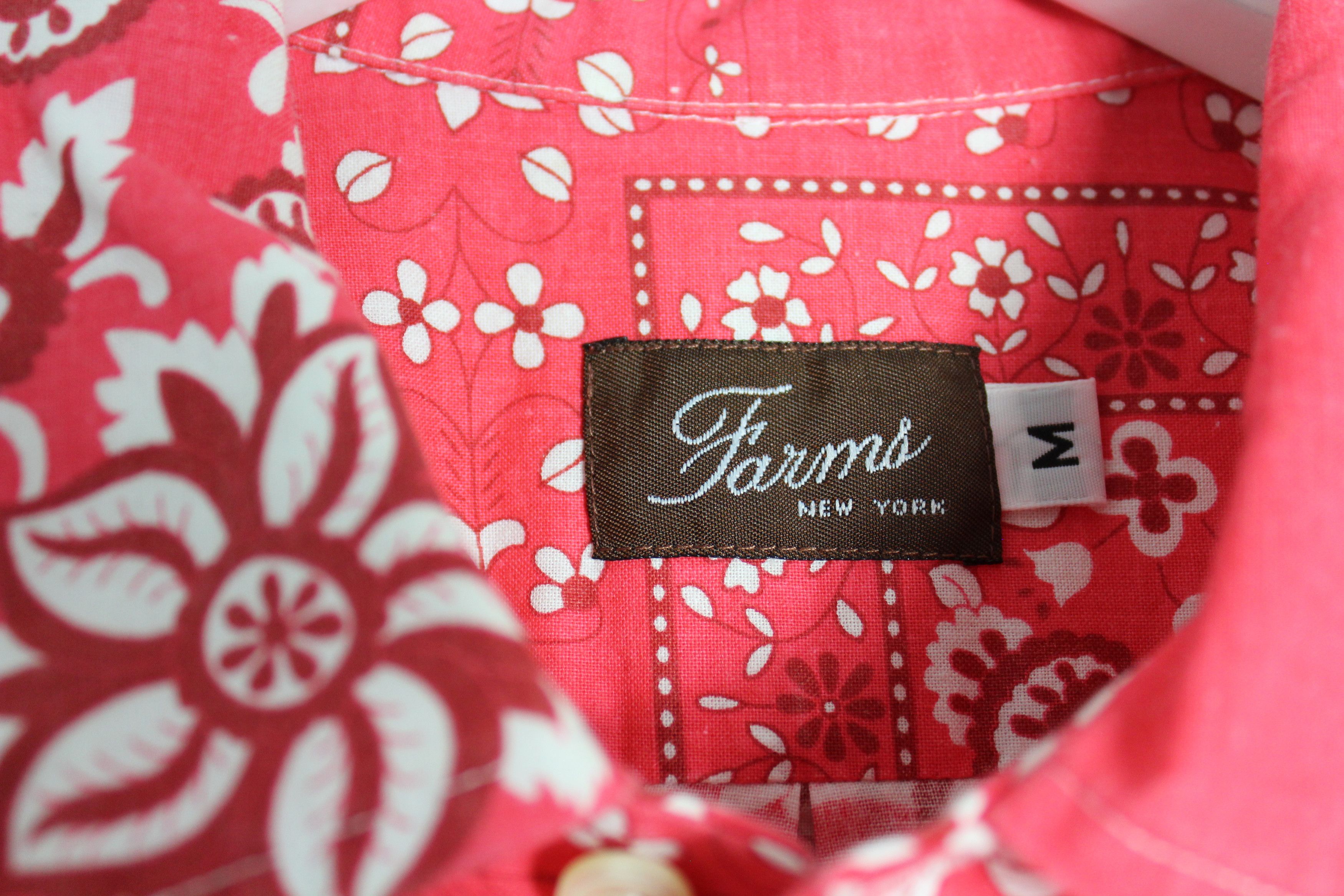 Other Farms New York Bandana Button Down Shirt Size US M / EU 48-50 / 2 - 4 Thumbnail
