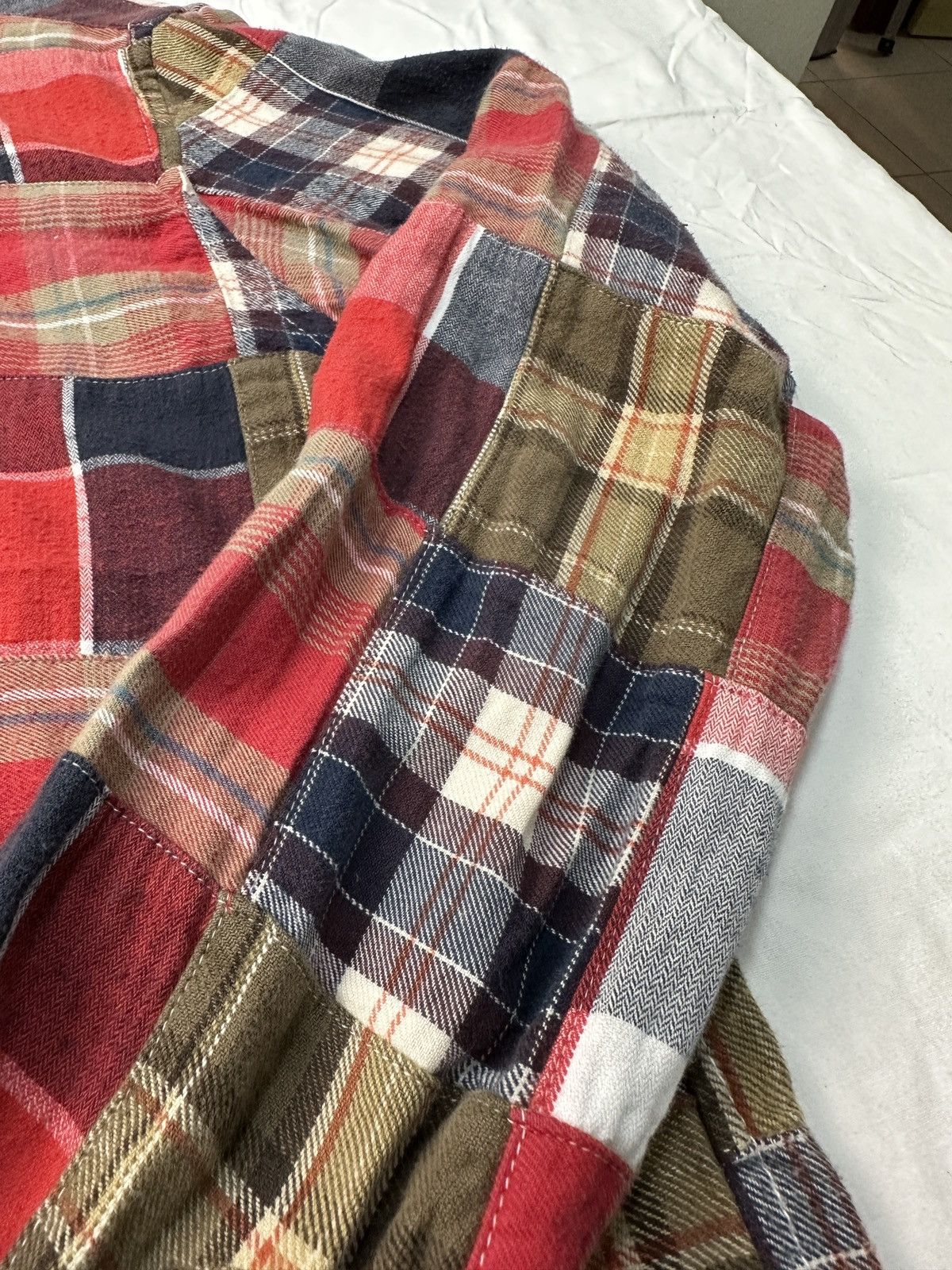 Flannel TK Mixpice patchwork kapital style flannel shirt Size US M / EU 48-50 / 2 - 13 Thumbnail