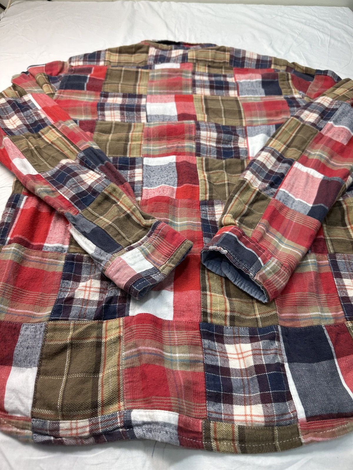Flannel TK Mixpice patchwork kapital style flannel shirt Size US M / EU 48-50 / 2 - 17 Thumbnail