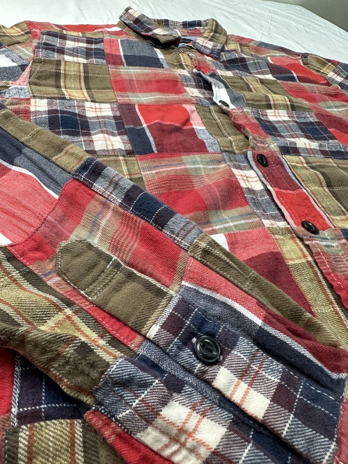 Flannel TK Mixpice patchwork kapital style flannel shirt Size US M / EU 48-50 / 2 - 11 Thumbnail