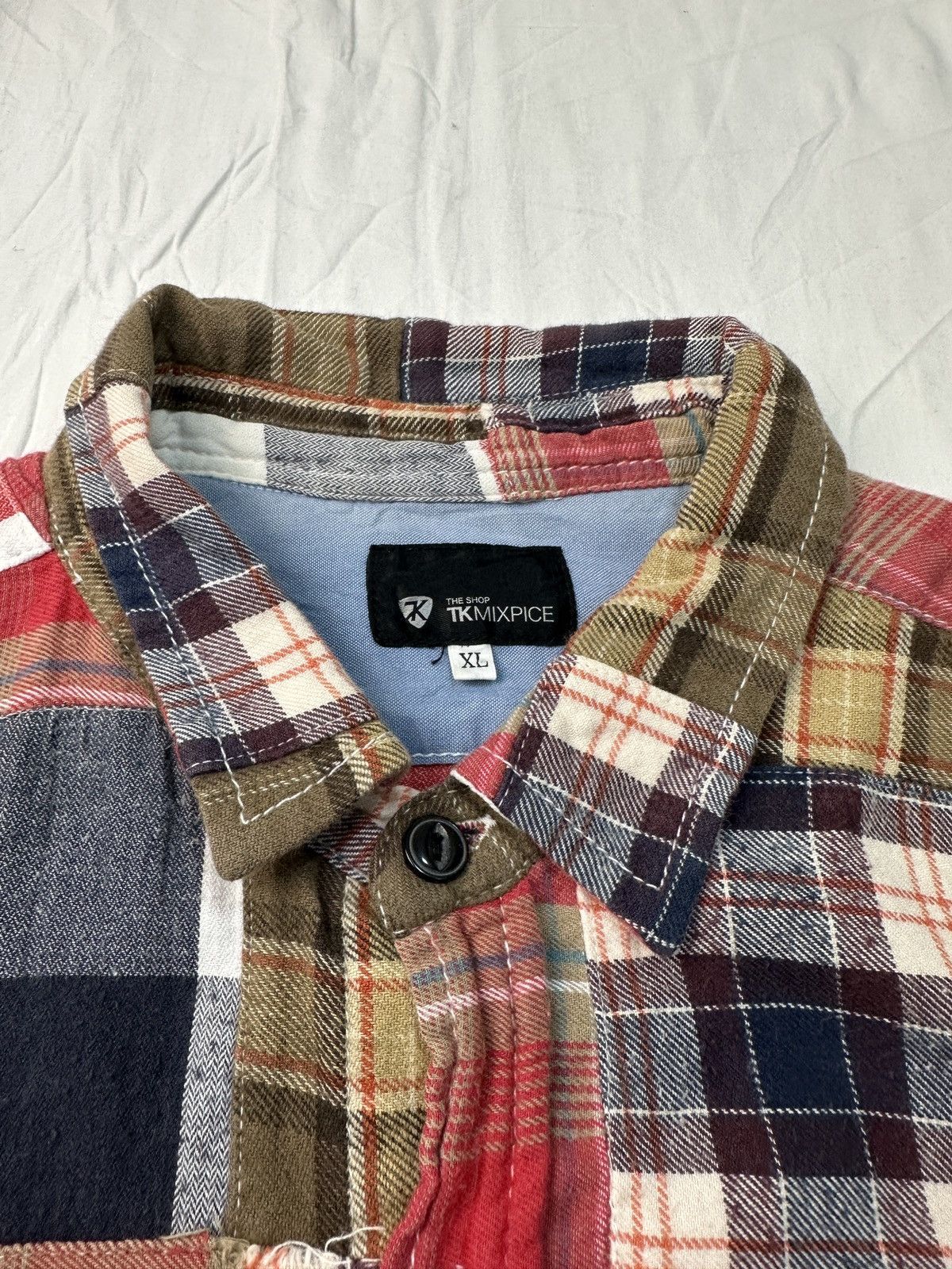 Flannel TK Mixpice patchwork kapital style flannel shirt Size US M / EU 48-50 / 2 - 6 Thumbnail