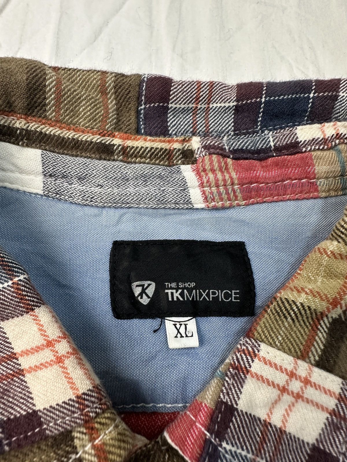 Flannel TK Mixpice patchwork kapital style flannel shirt Size US M / EU 48-50 / 2 - 7 Thumbnail