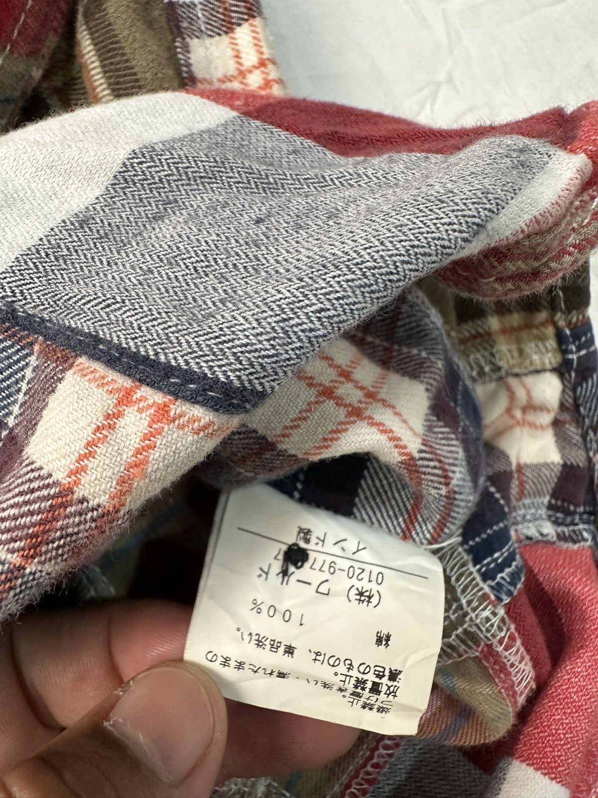 Flannel TK Mixpice patchwork kapital style flannel shirt Size US M / EU 48-50 / 2 - 15 Thumbnail