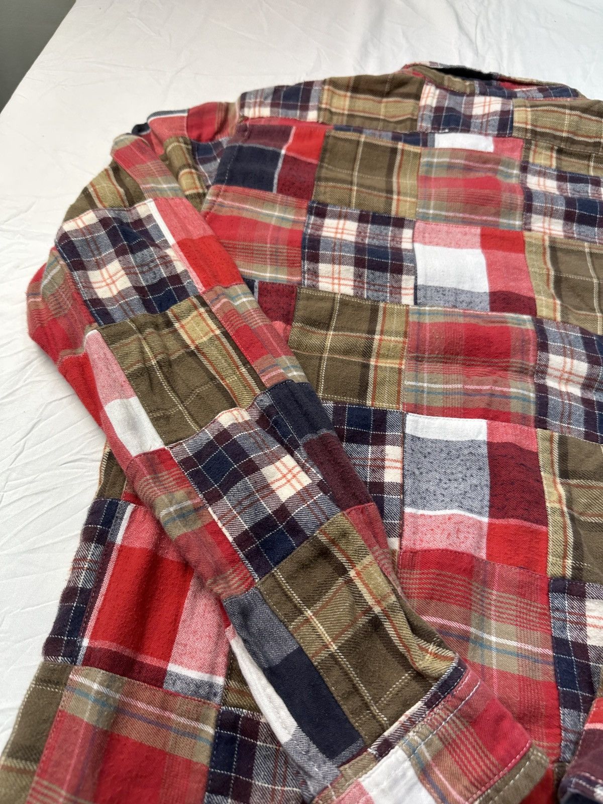 Flannel TK Mixpice patchwork kapital style flannel shirt Size US M / EU 48-50 / 2 - 18 Thumbnail