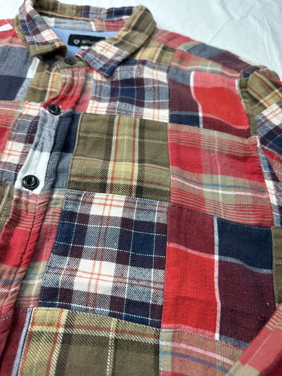Flannel TK Mixpice patchwork kapital style flannel shirt Size US M / EU 48-50 / 2 - 12 Thumbnail