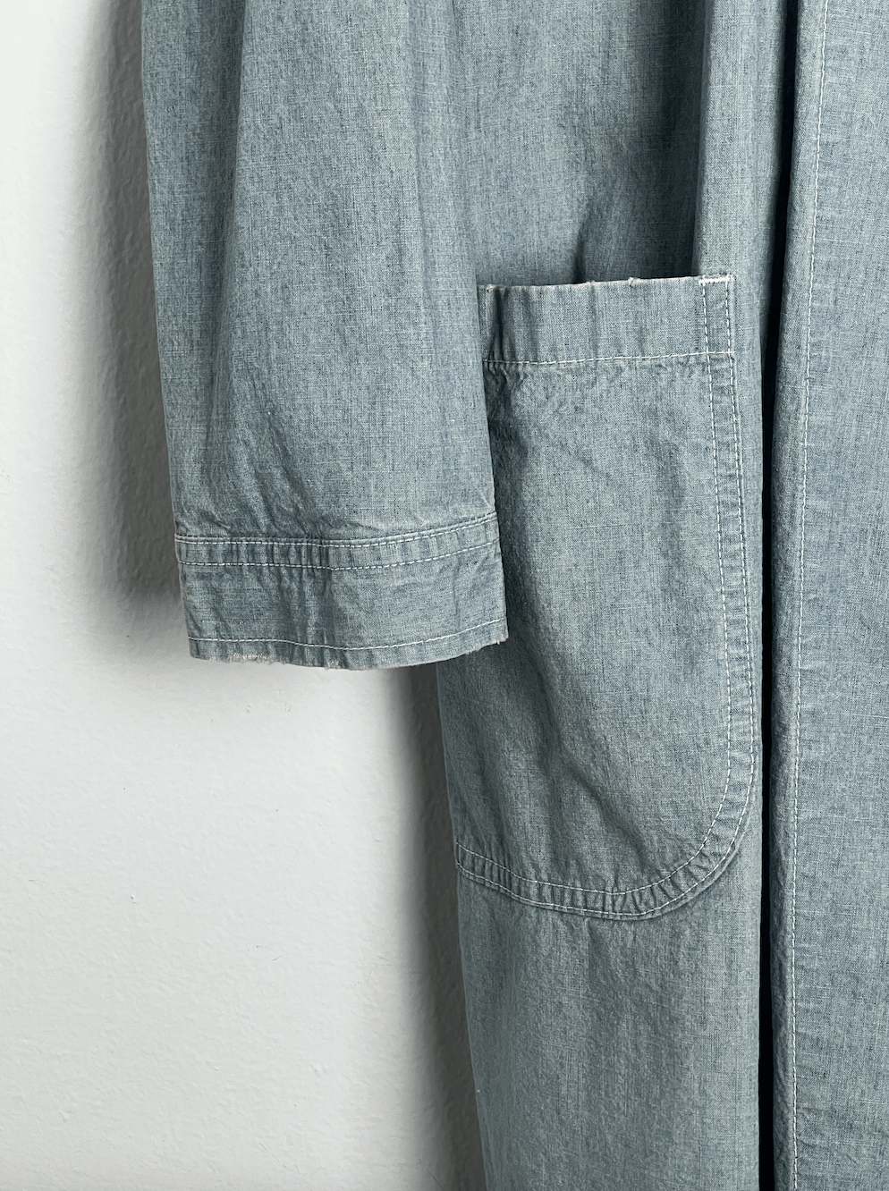 Unused Belted Chambray Kimono Robe Size US M / EU 48-50 / 2 - 3 Thumbnail