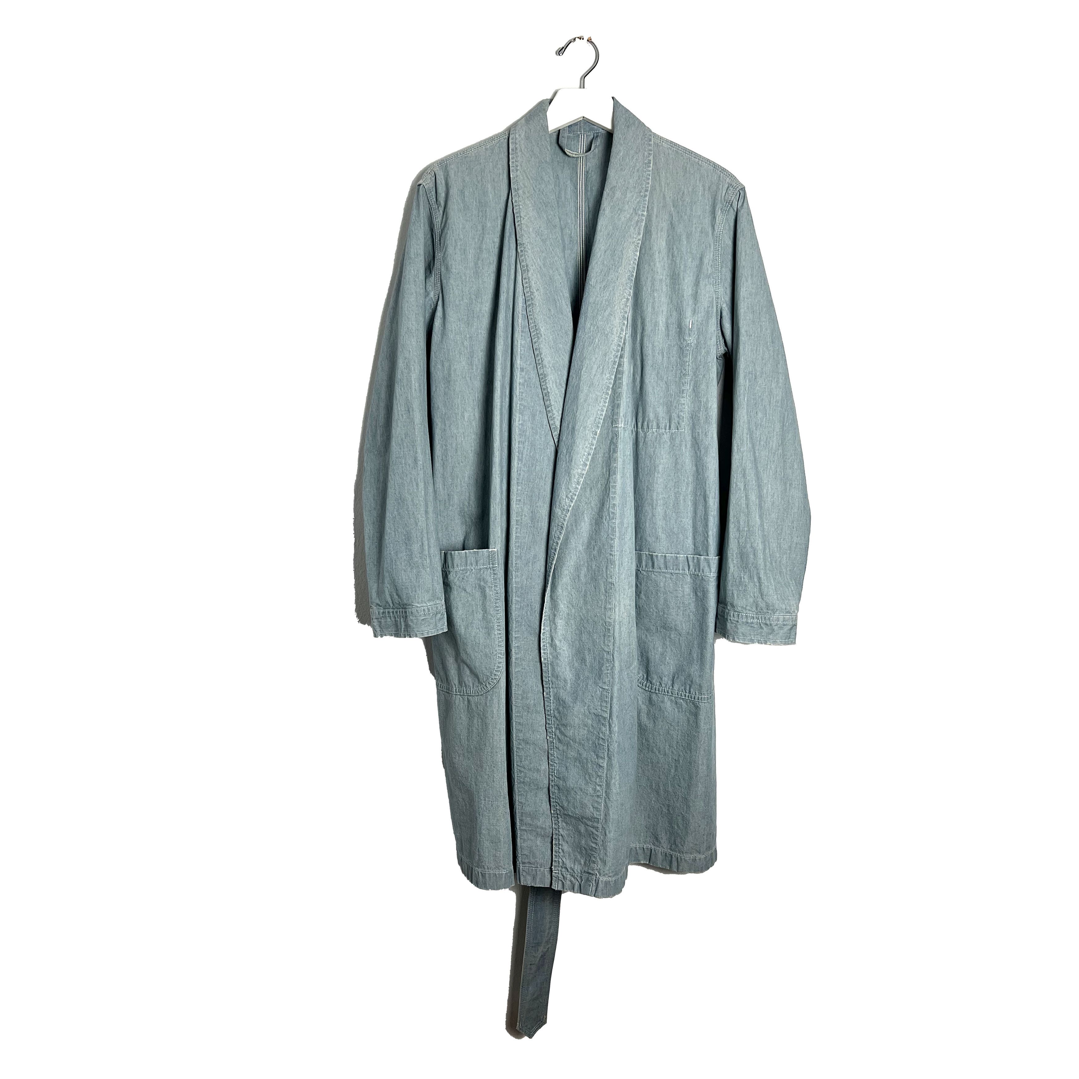 Unused Belted Chambray Kimono Robe Size US M / EU 48-50 / 2 - 1 Thumbnail