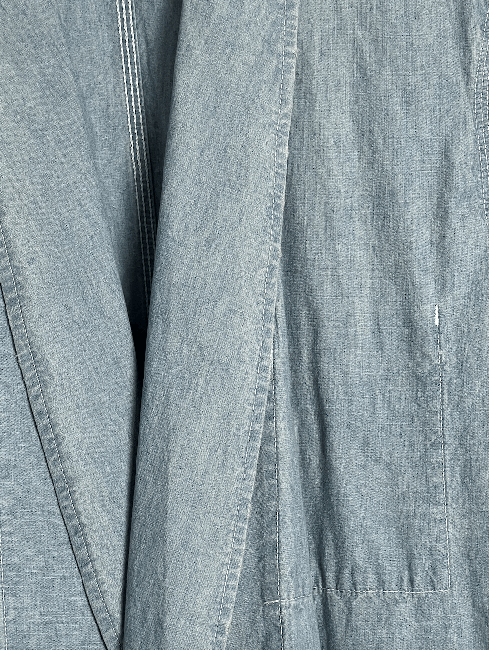 Unused Belted Chambray Kimono Robe Size US M / EU 48-50 / 2 - 4 Thumbnail