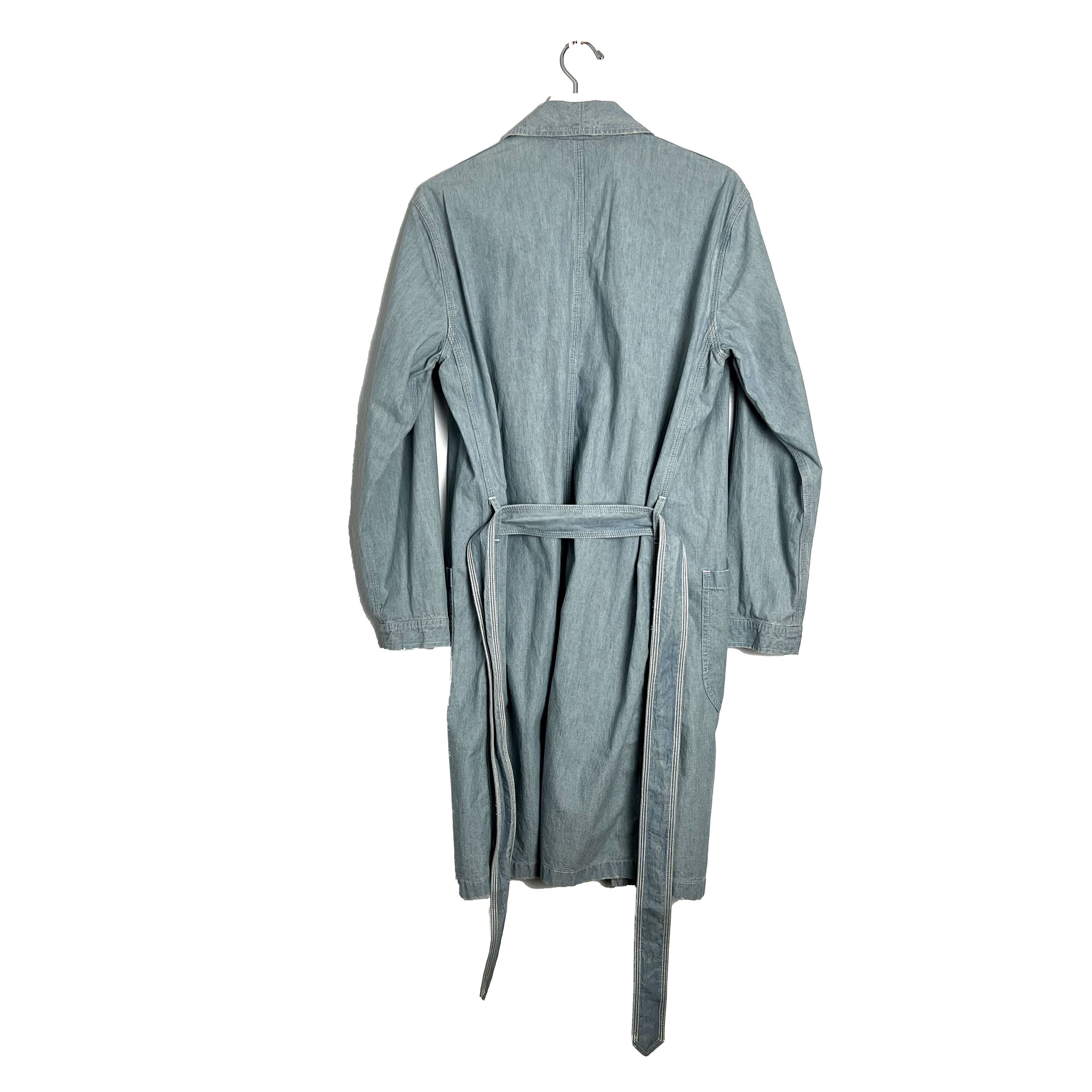 Unused Belted Chambray Kimono Robe Size US M / EU 48-50 / 2 - 2 Thumbnail