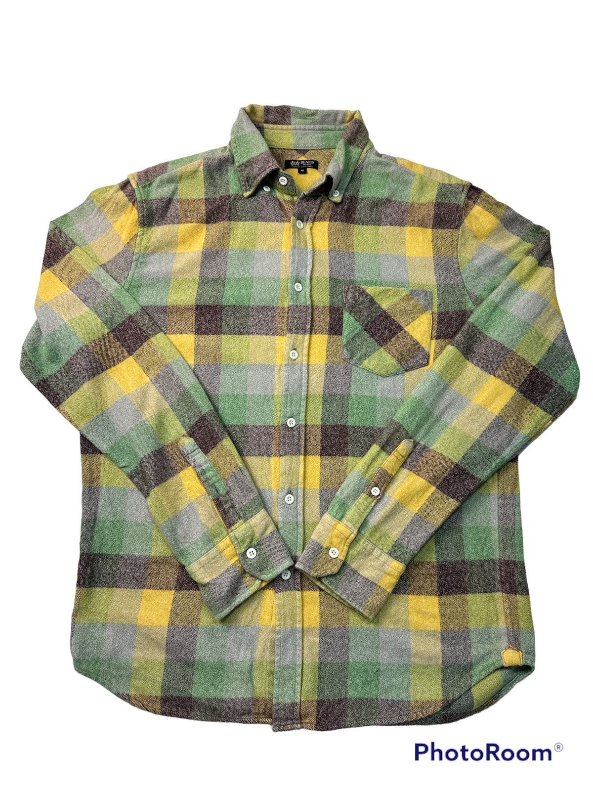 Beams Plus Beams Heart Flannel long sleeve shirt Size US M / EU 48-50 / 2 - 1 Thumbnail